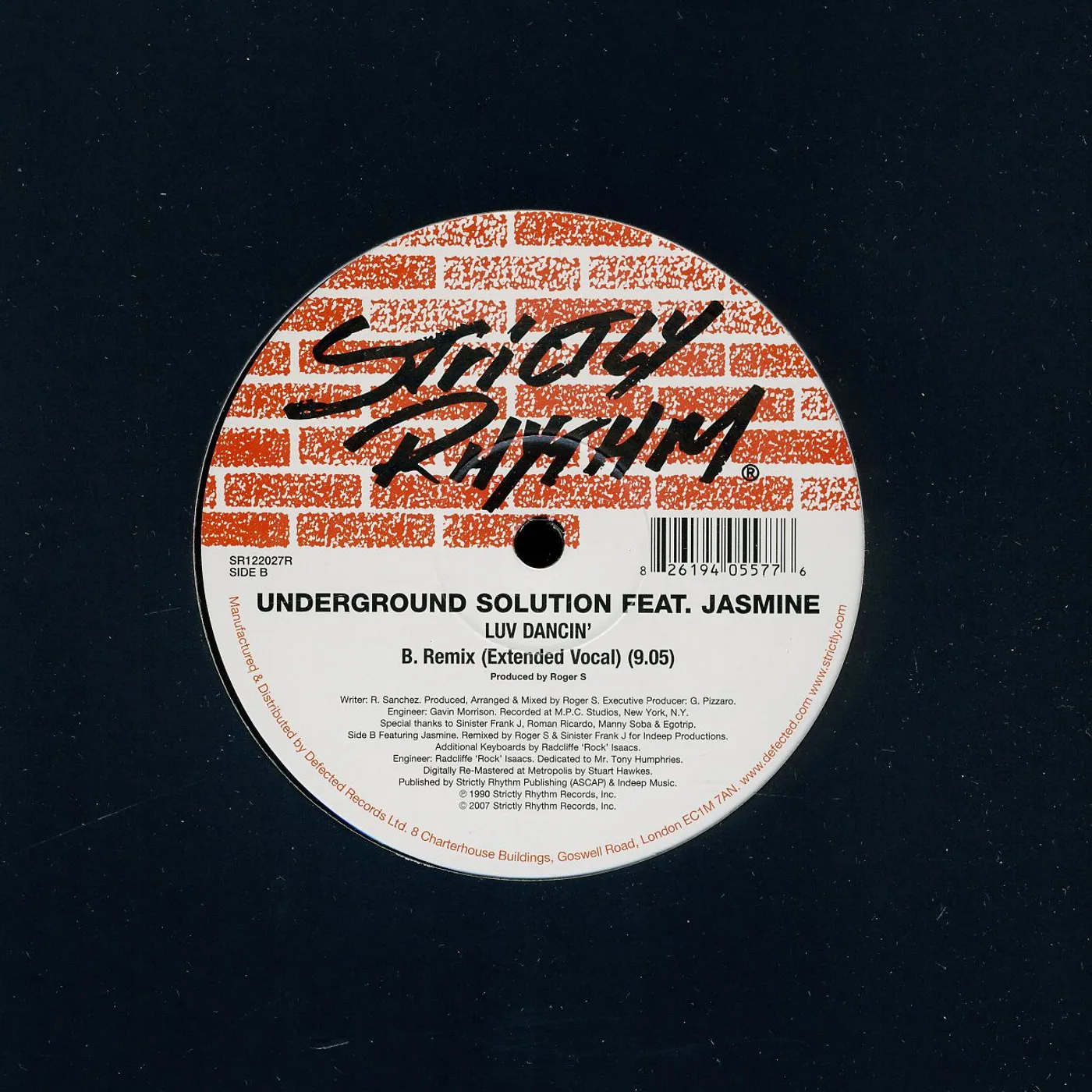 Underground Solution LUV DANICN Vinyl Record - UK Release