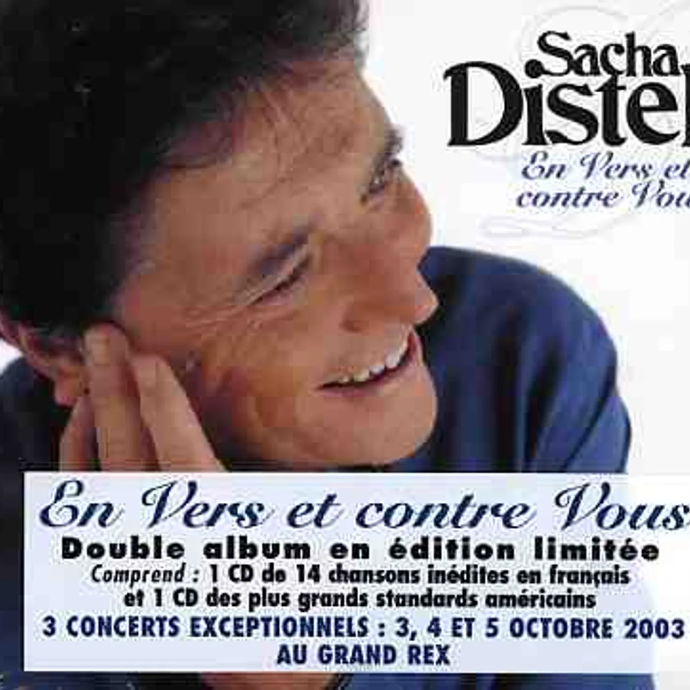 Sacha Distel EN VERS ET CONTRE VOUS CD