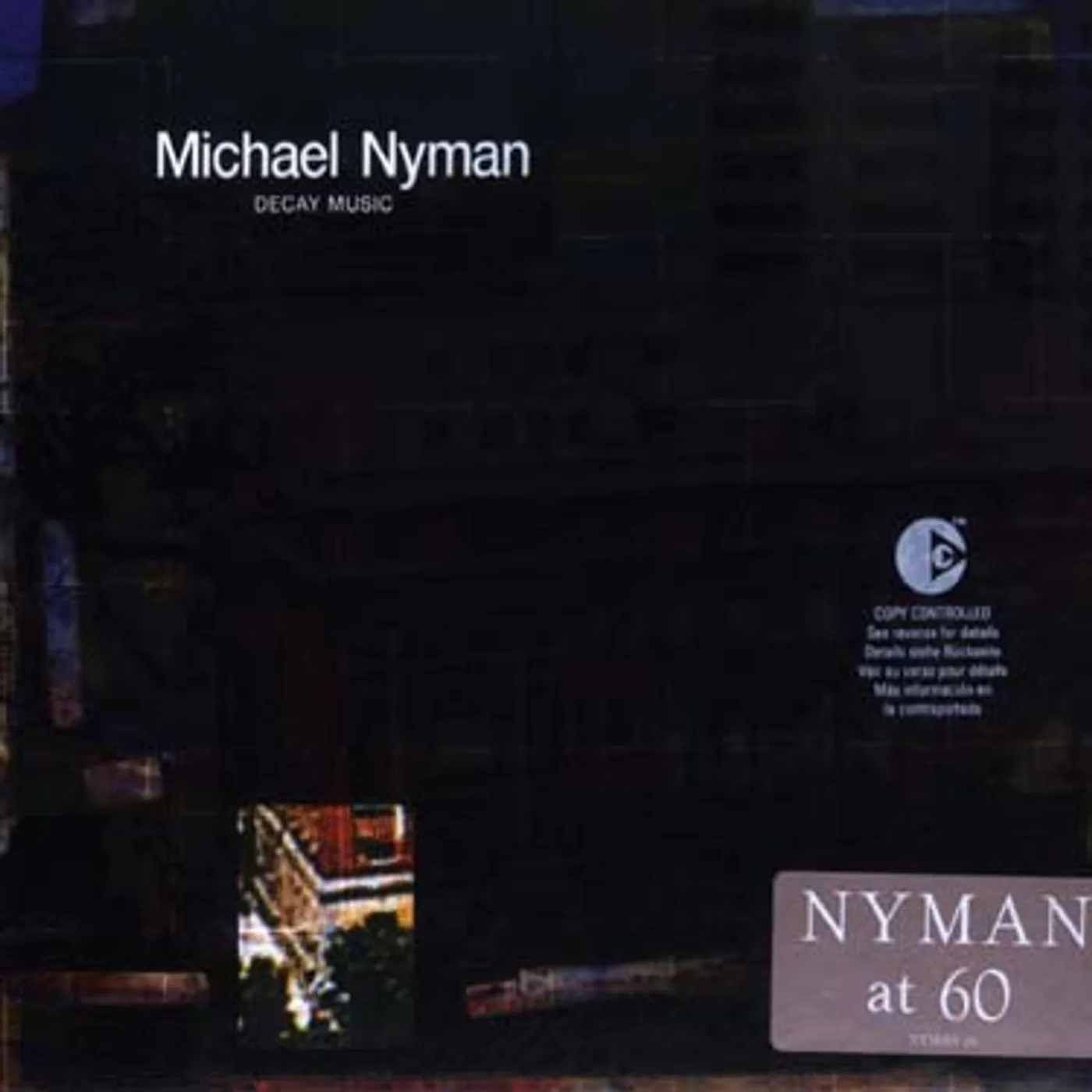 Michael Nyman DECAY MUSIC CD
