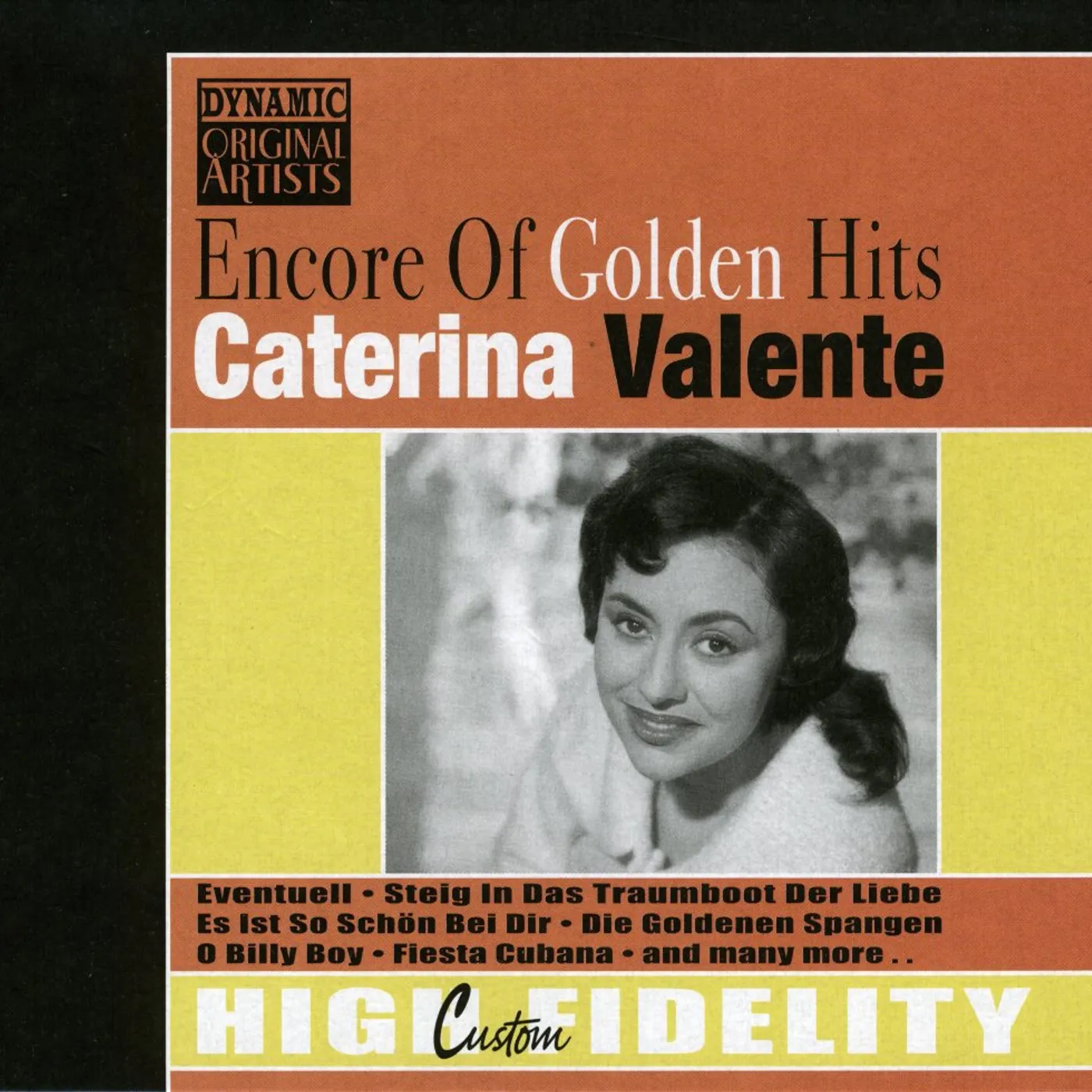 Caterina Valente ENCORE OF GOLDEN HITS CD