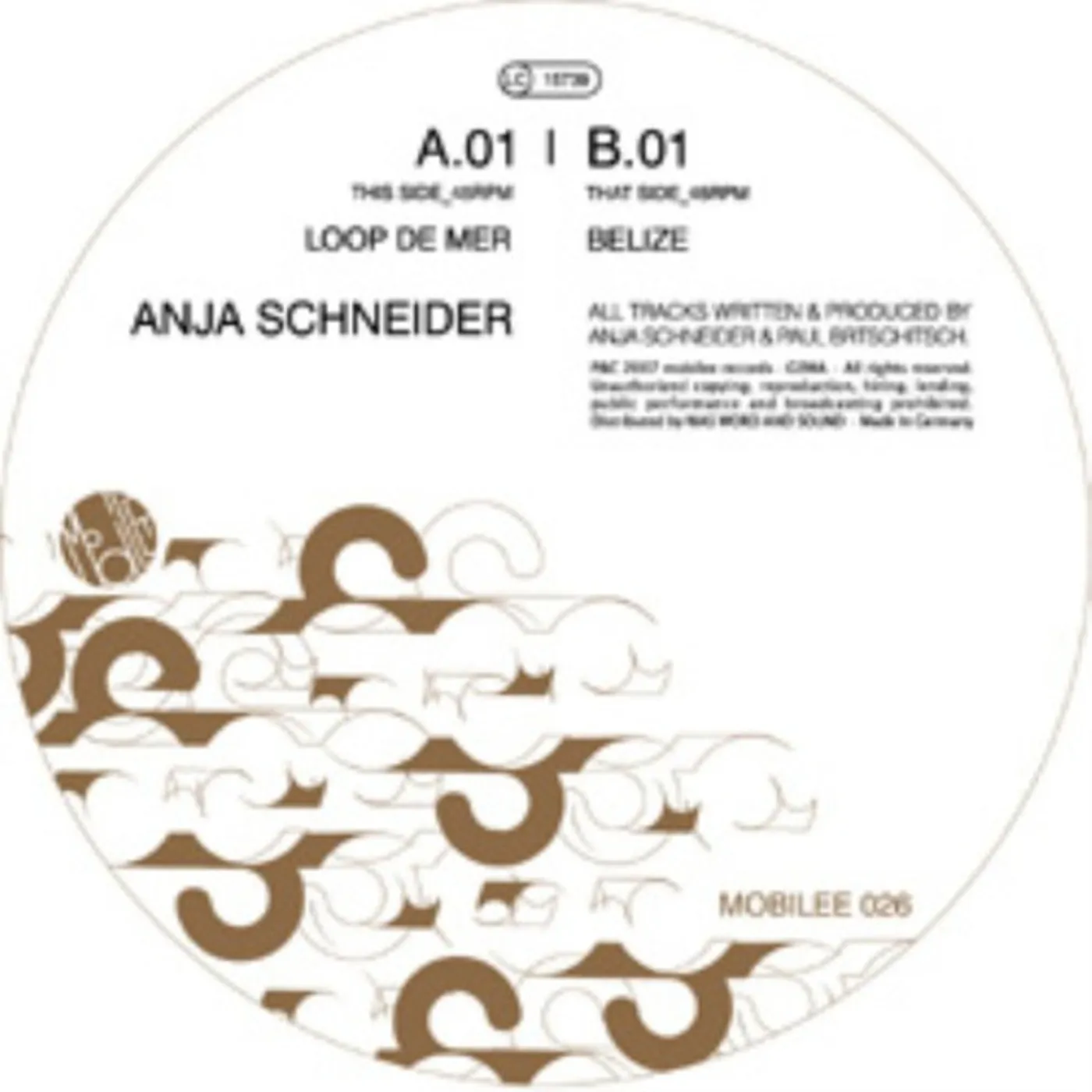 Anja Schneider Loop De Mer Vinyl Record
