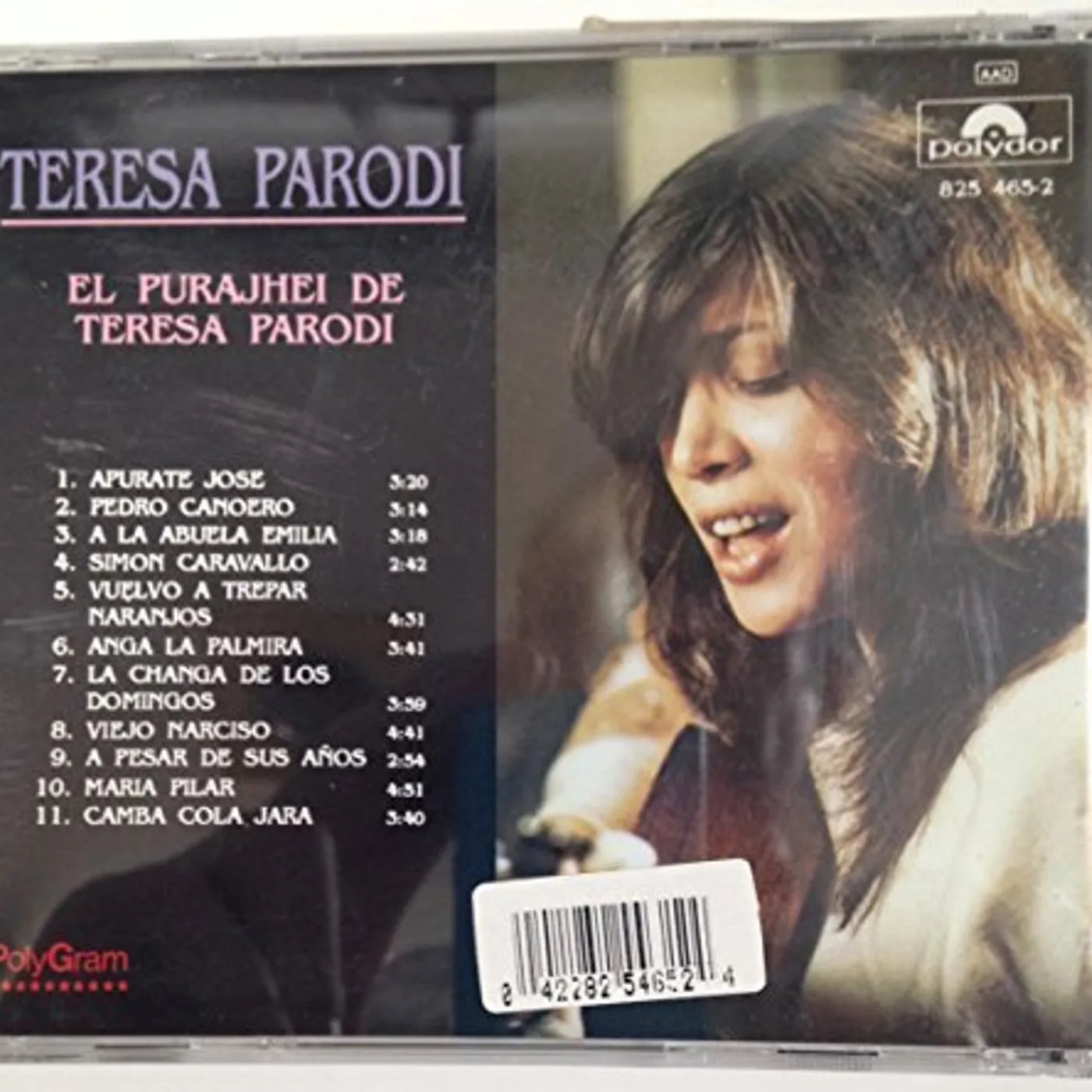 Teresa Parodi EL PURAJHEY DE CD