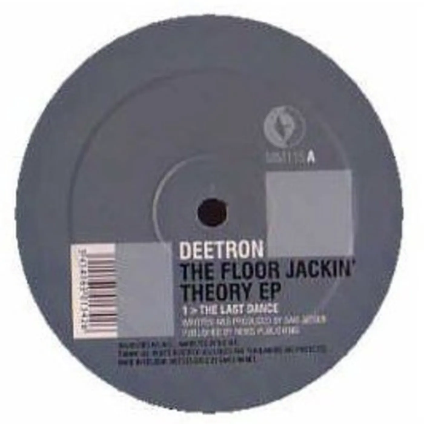 Deetron FLOOR JACKIN' THEORY Vinyl Record