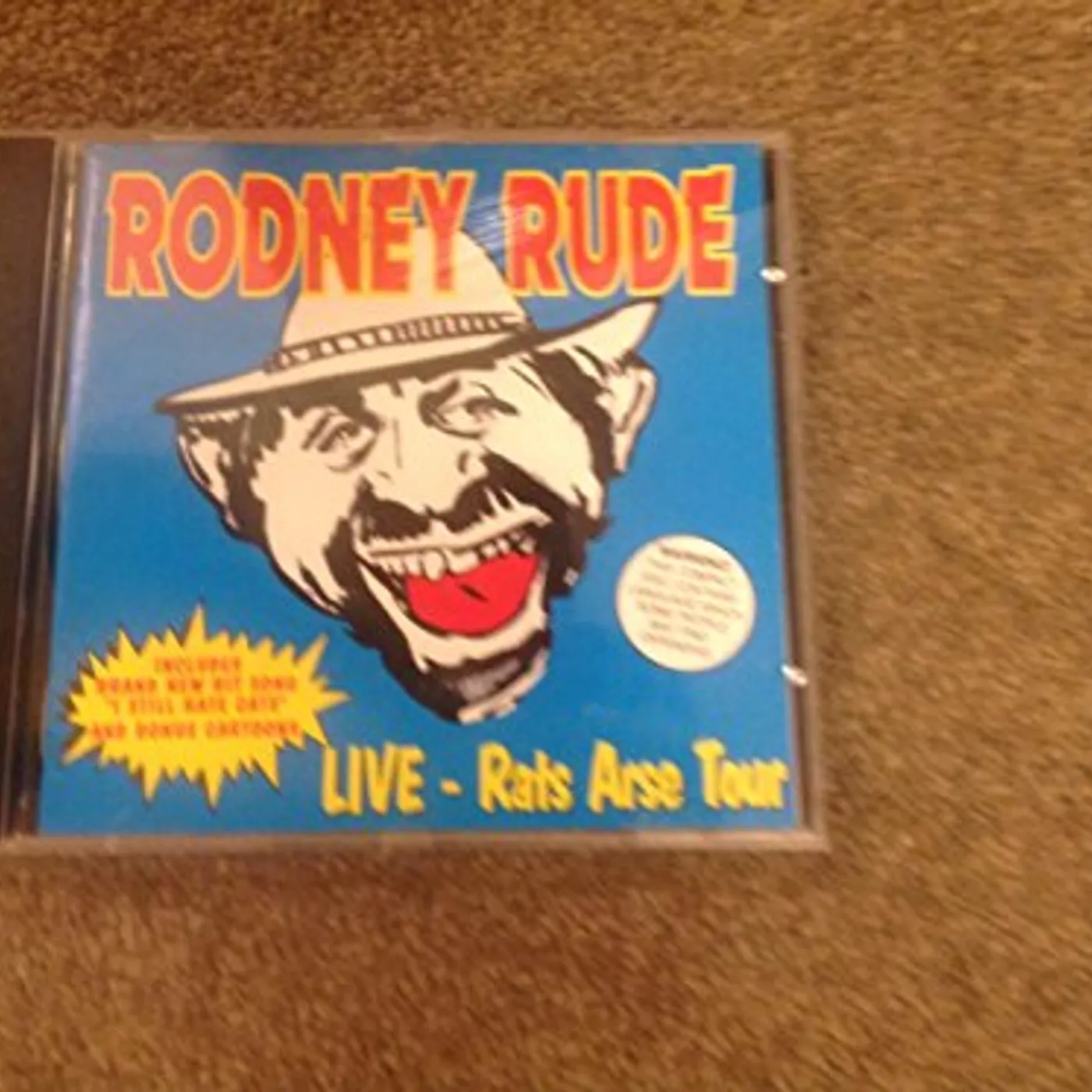 Rodney Rude LIVE-RATS ARSE TOUR CD