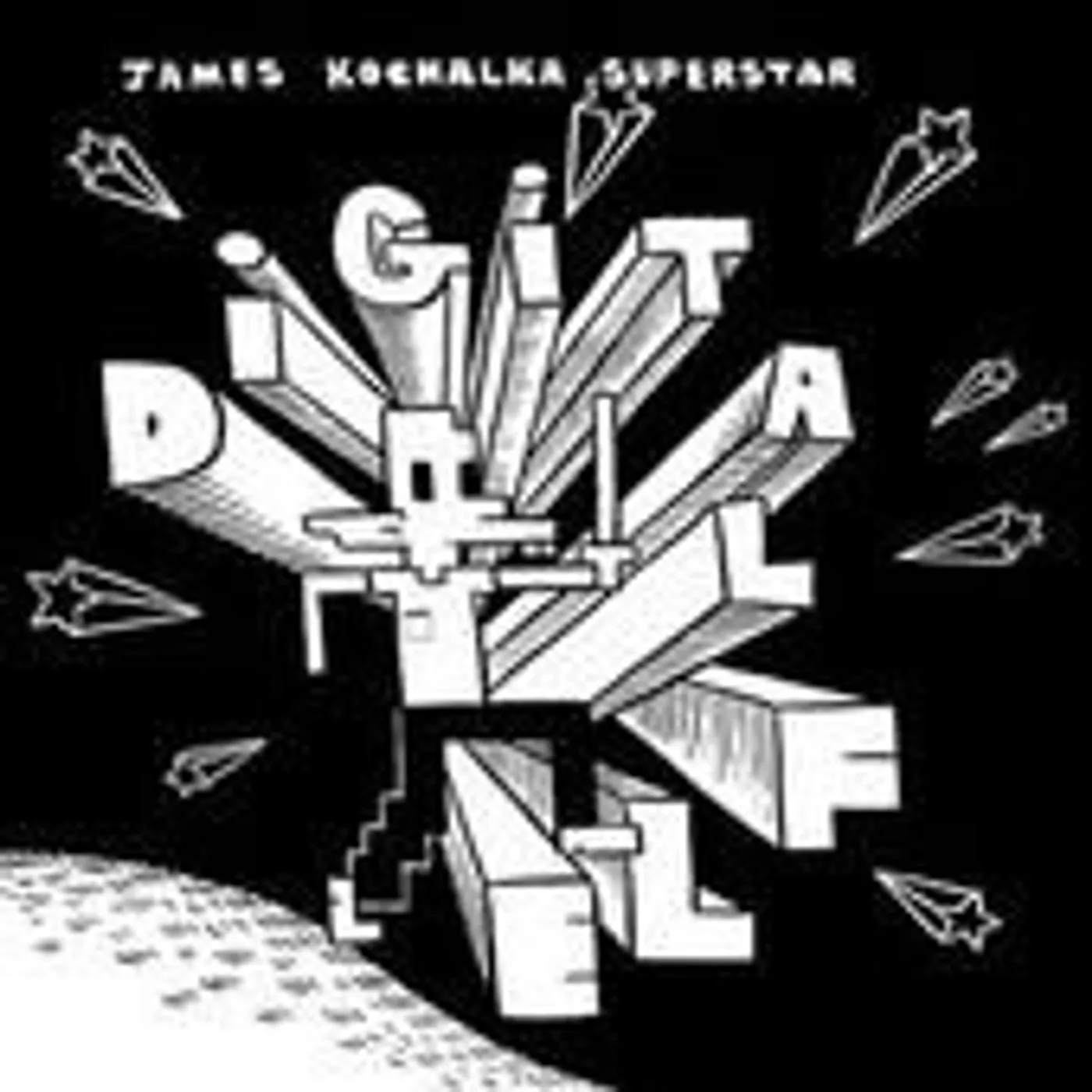 James Kochalka Superstar Digital Elf & Kissers Vinyl Record
