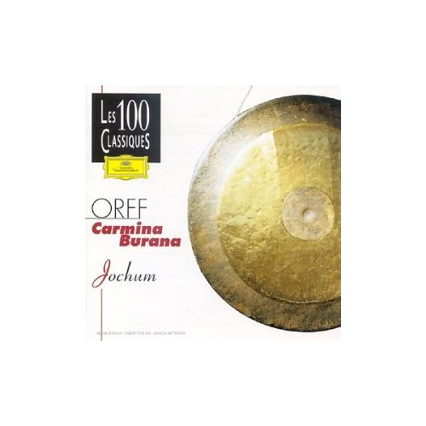 Eugen Jochum ORFF-CARMINA BURANA CD