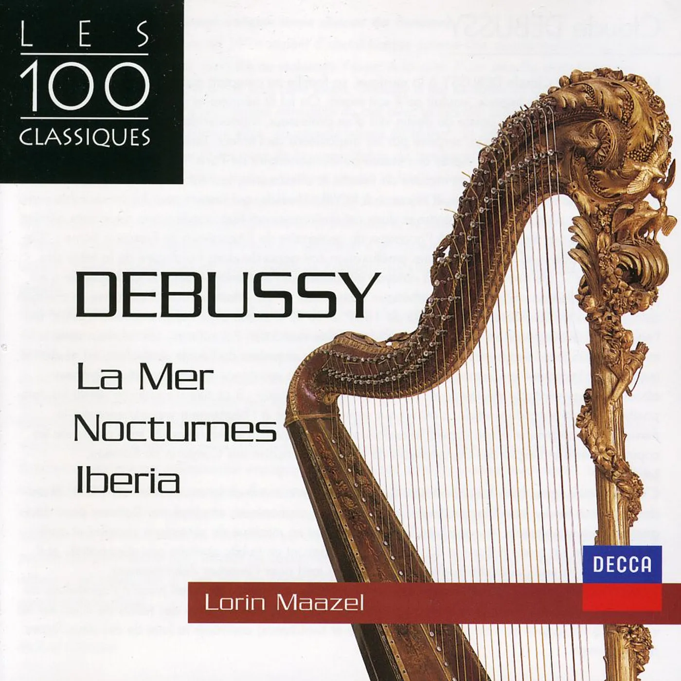 Lorin Maazel DEBUSSY-LA MER-3 NOCTURNES CD