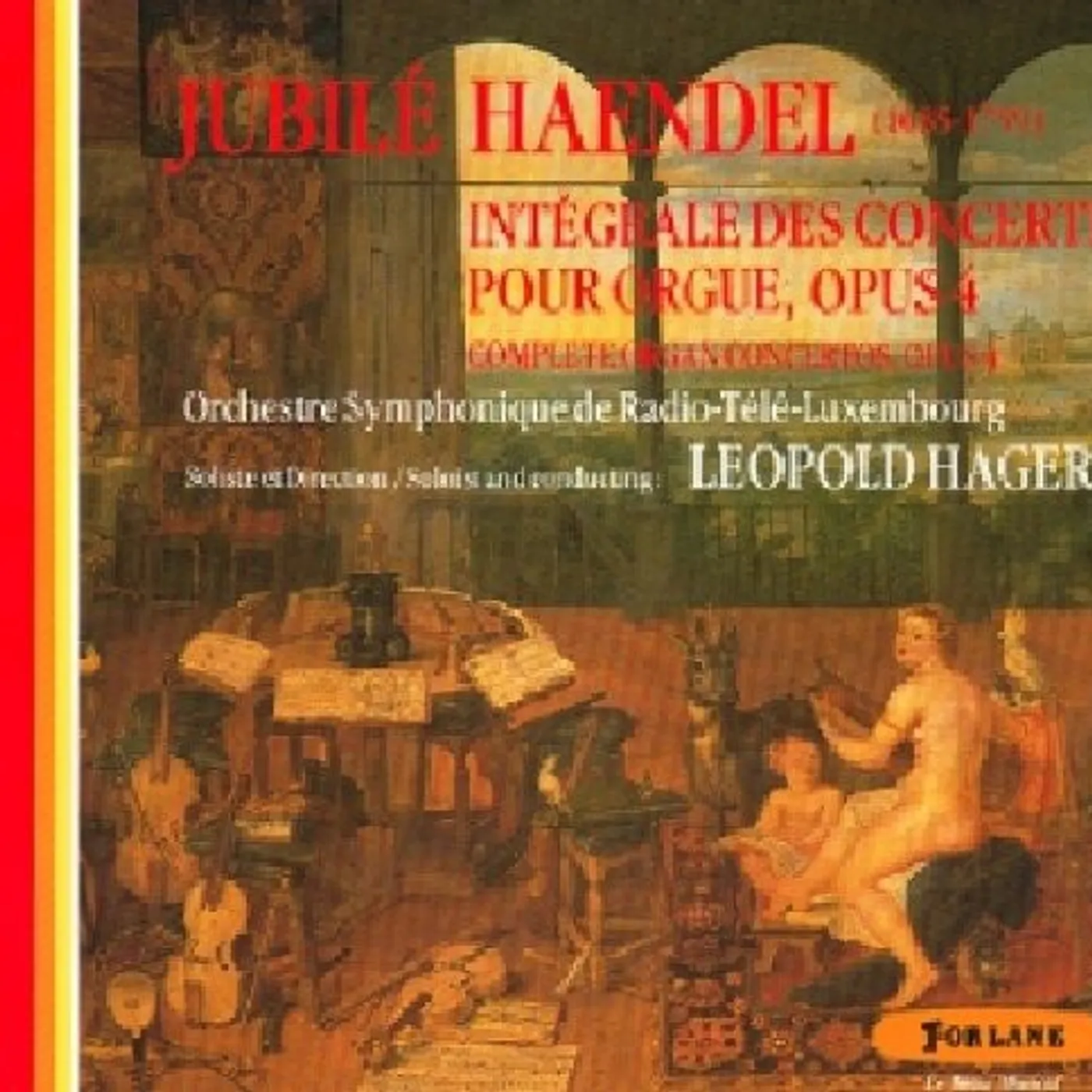 G F Händel CONCERTO POUR ORGUE OP 4 CD