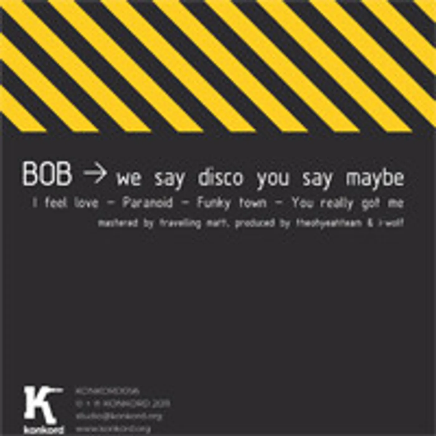 B.o.B We Say Disco You Say Maybe Vinyl Record
