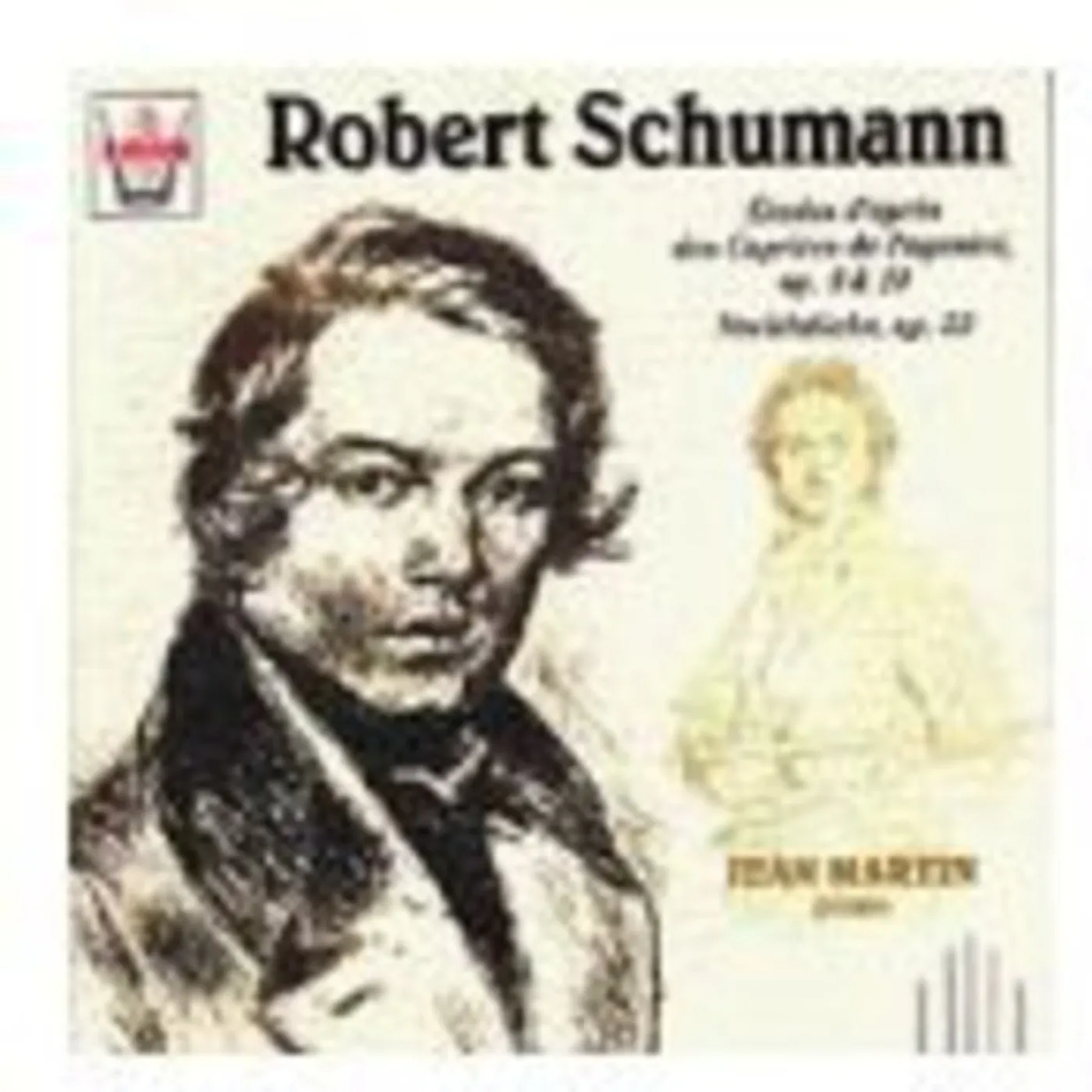 Jean Martin ETUDES D APRES DES CAPRICES DE PAGA CD