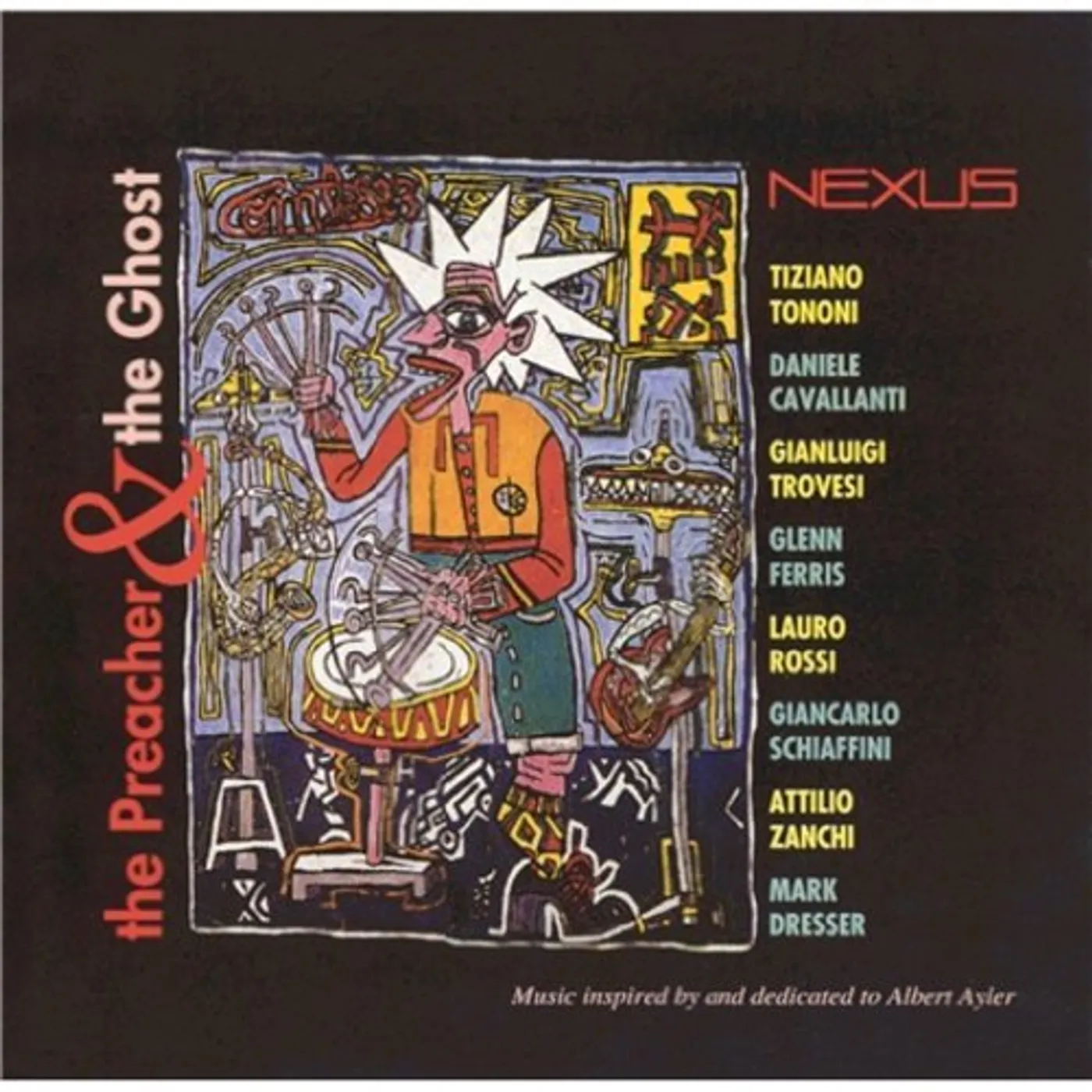 Tiziano Tononi PREACHER & THE GHOST CD