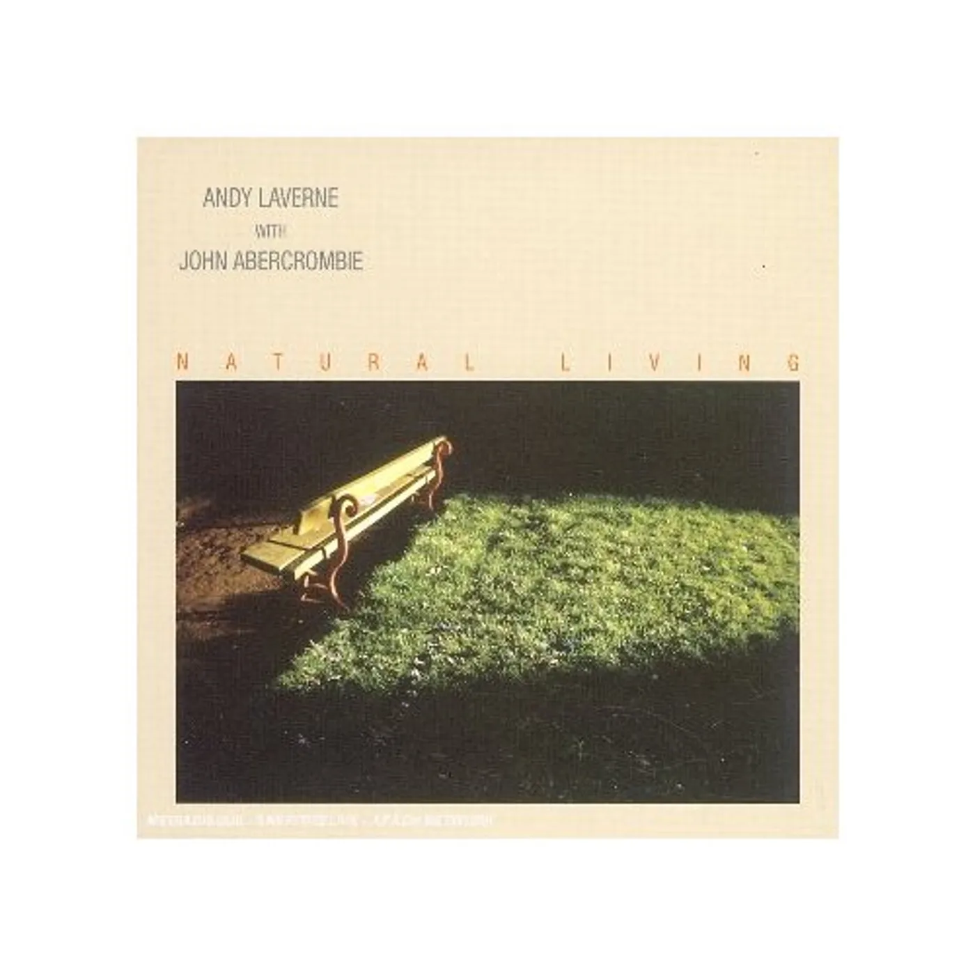 Andy Laverne NATURAL LIVING CD