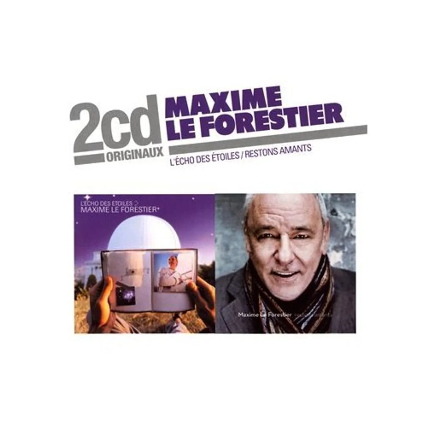 Maxime Le Forestier L'ECHO DES ETOILES + RESTONS AMANTS CD