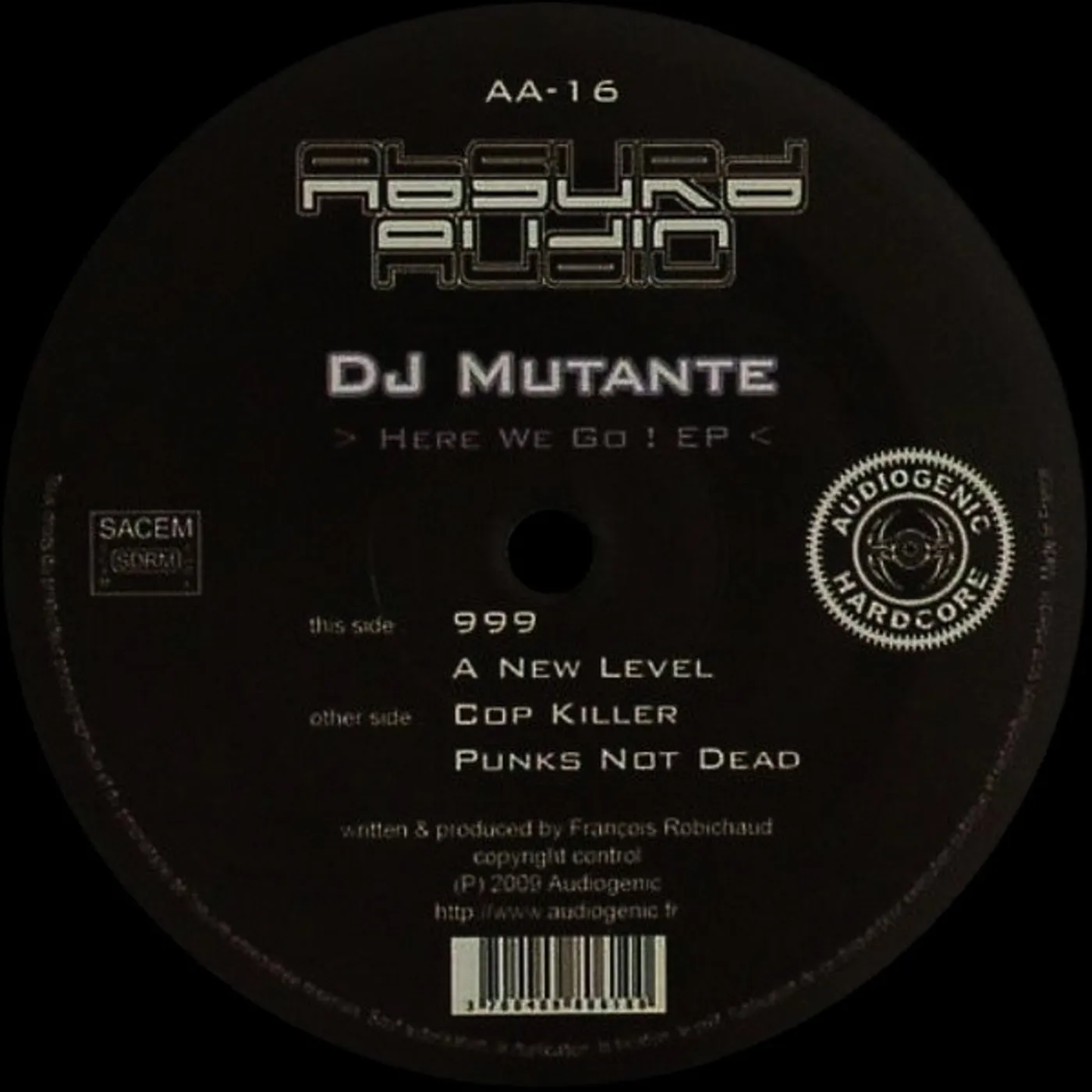 DJ Mutante HERE WE GO! Vinyl Record