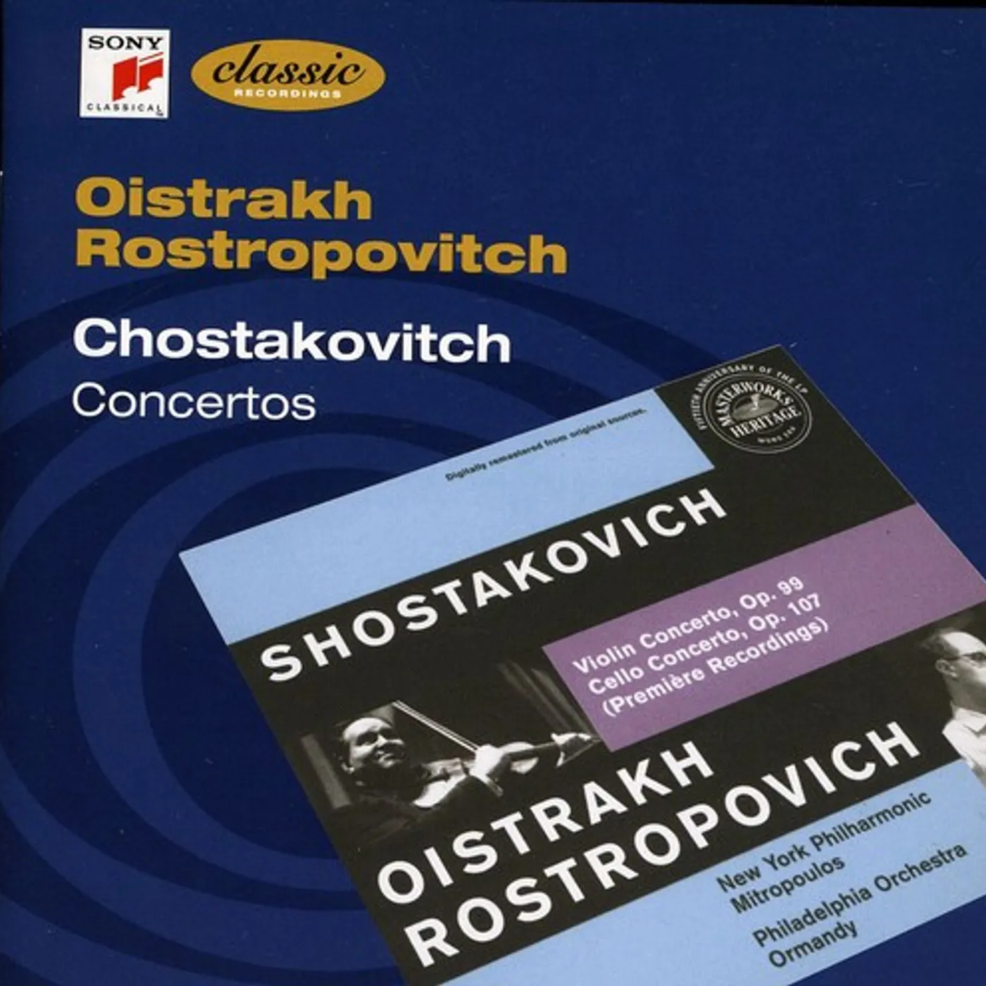 Mstislav Rostropovich CONCERTO POUR VIOLONCELLE CD