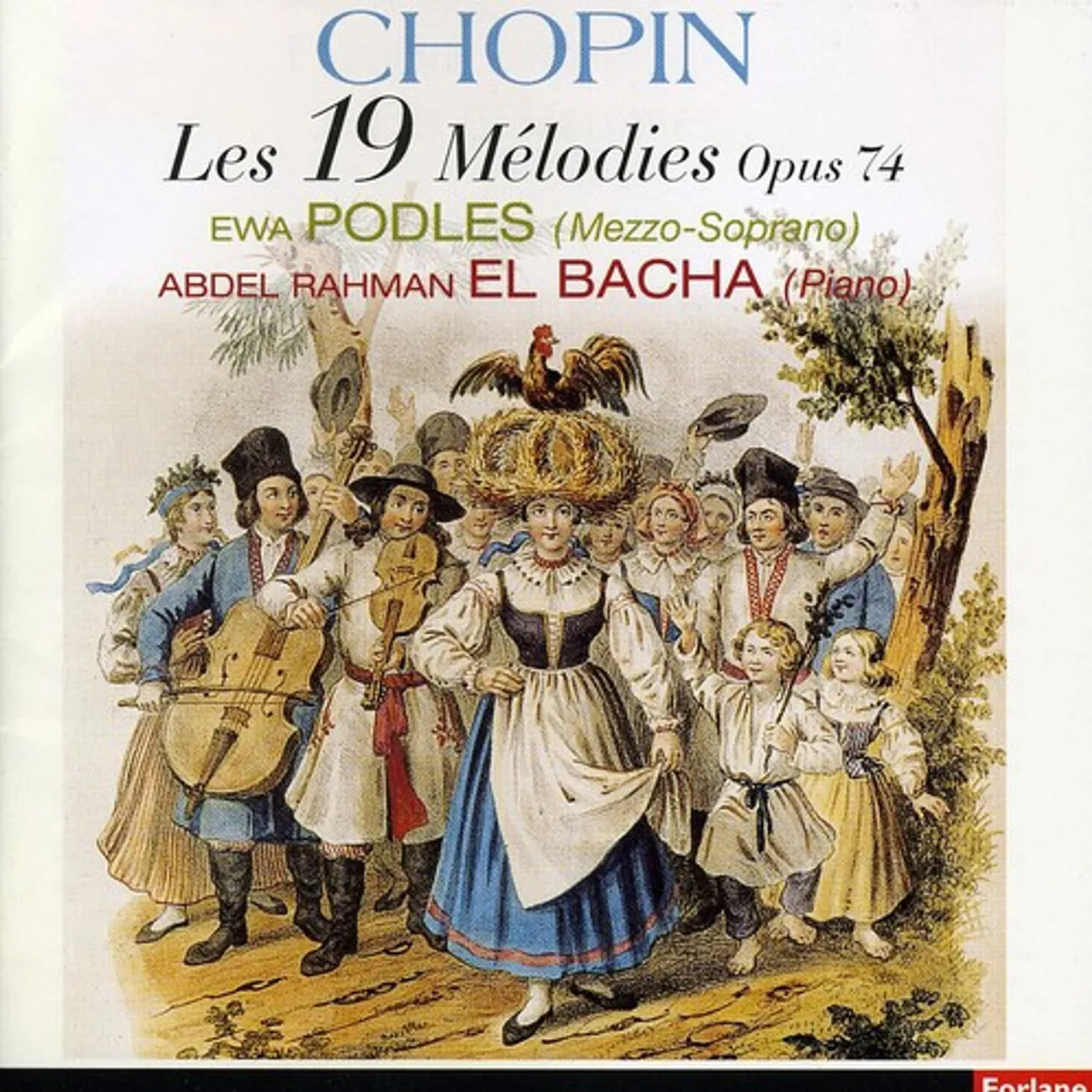 Ewa Podles FREDERIC CHOPIN: LES 19 MELODIES OP CD