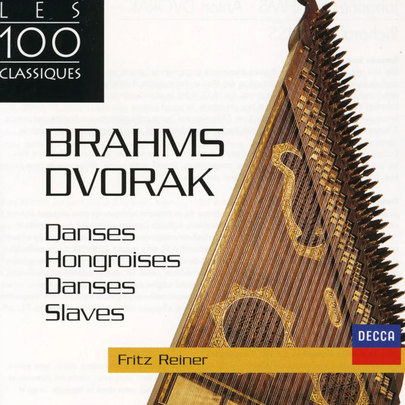 Fritz Reiner BRAHMS-DANSES HONGROISES CD