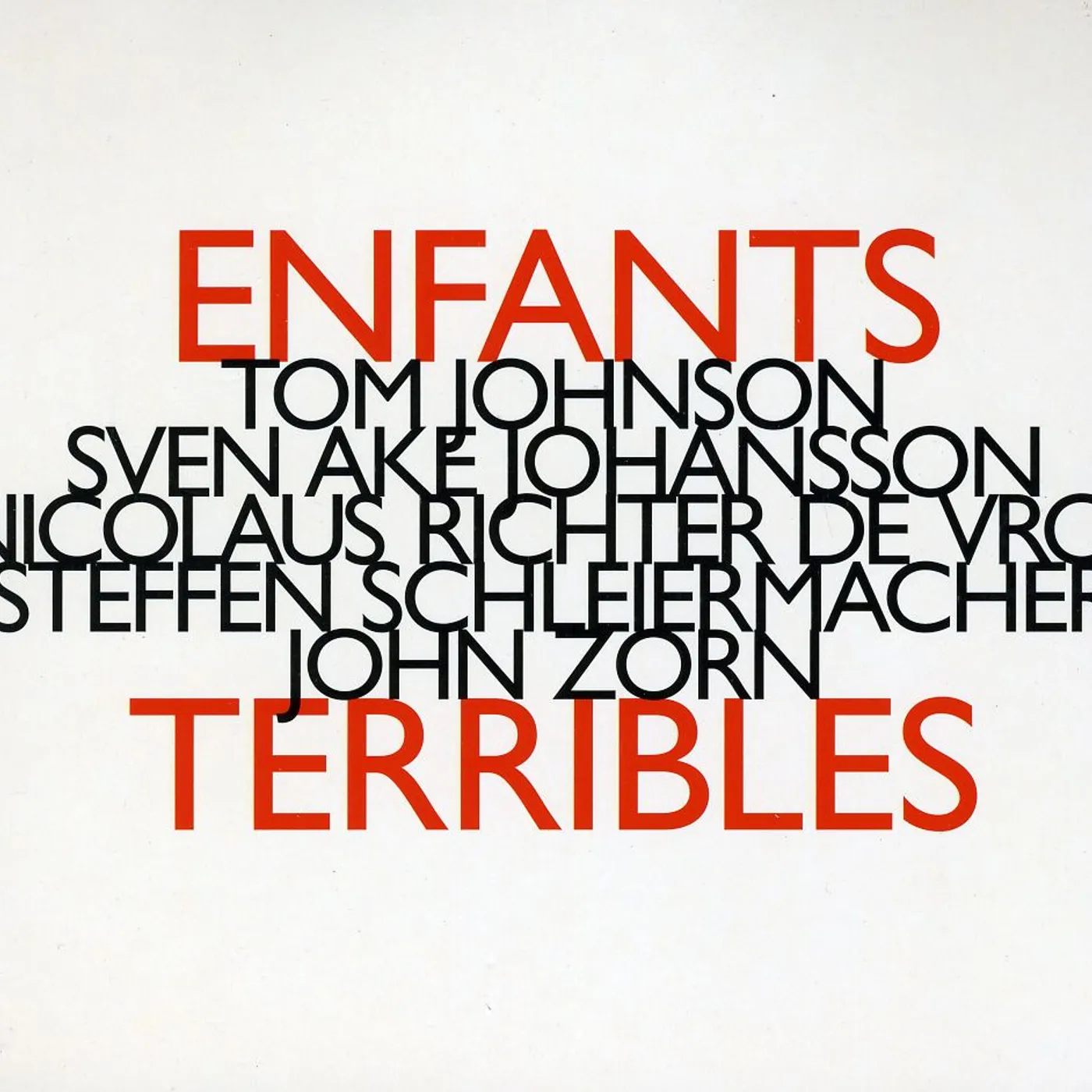 Steffen Schleiermacher ENFANTS TERRIBLES CD