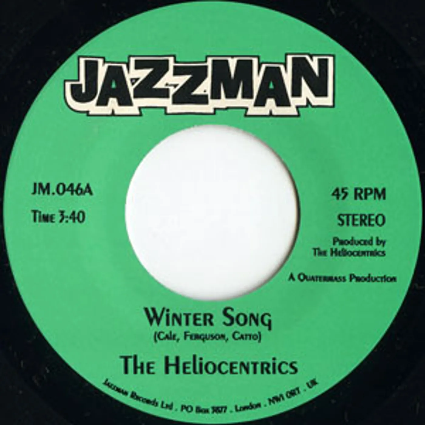 The Heliocentrics WINTER SONG/DANCE OF THE DOGON Vinyl Record