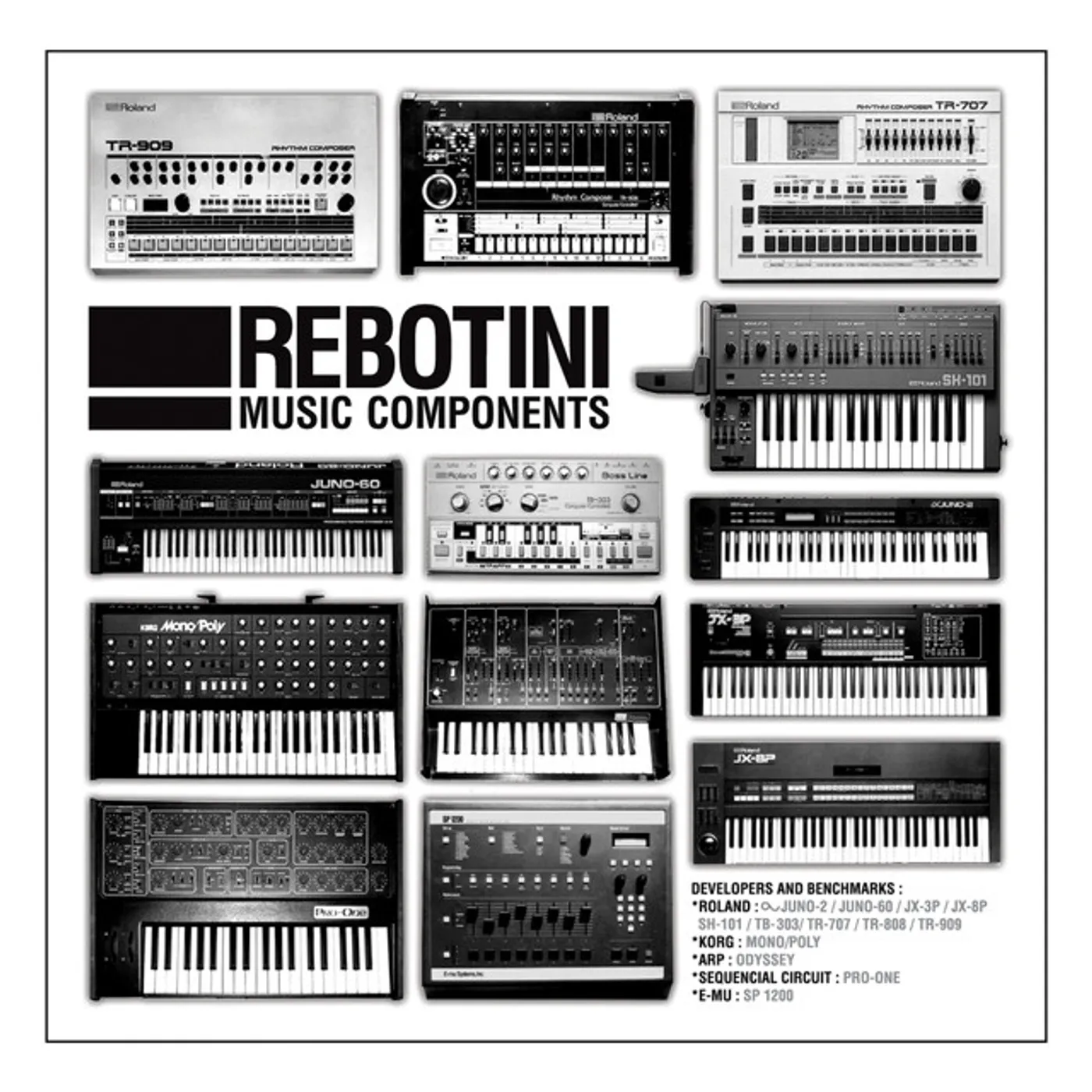 Arnaud Rebotini Music Components Vinyl Record