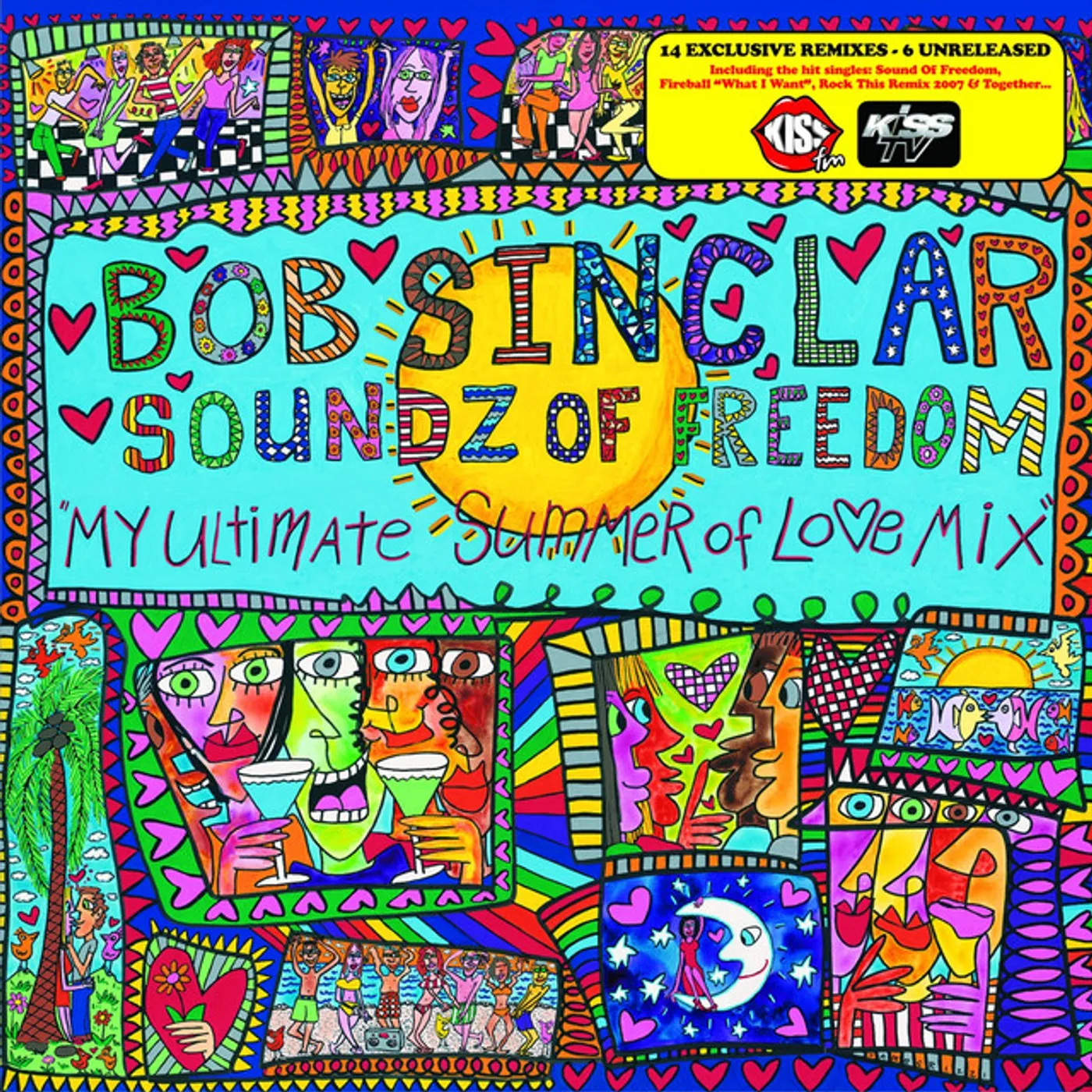 Bob Sinclar SOUNDS OF FREEDOM 2 Vinyl Record