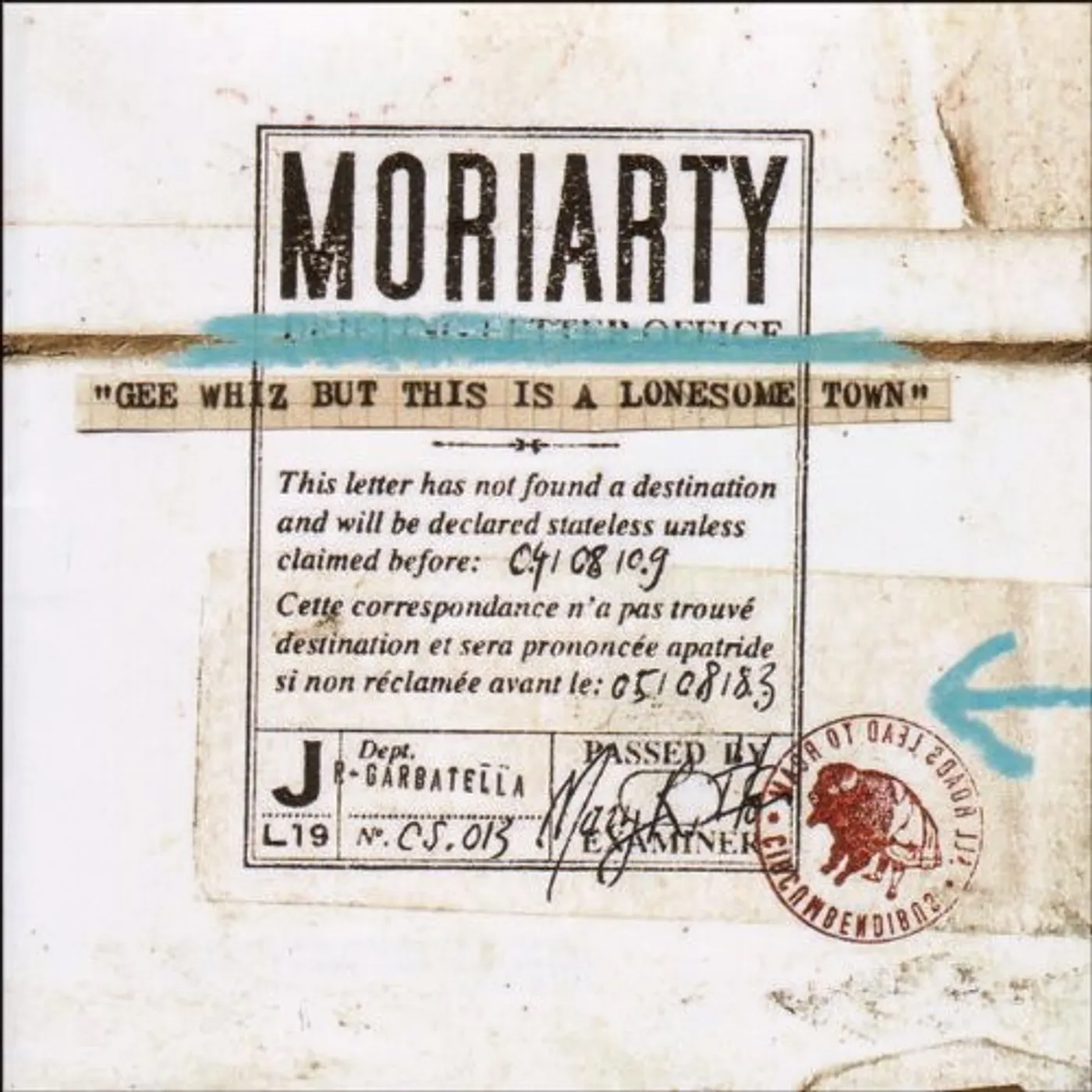 Moriarty GEE WHIZ BUT THIS IS A LONESOME TOWN DOUBLE VINYL Vinyl Record