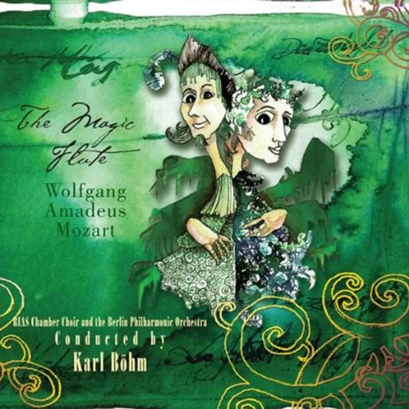 W.A. Mozart MAGIC FLUTE CD