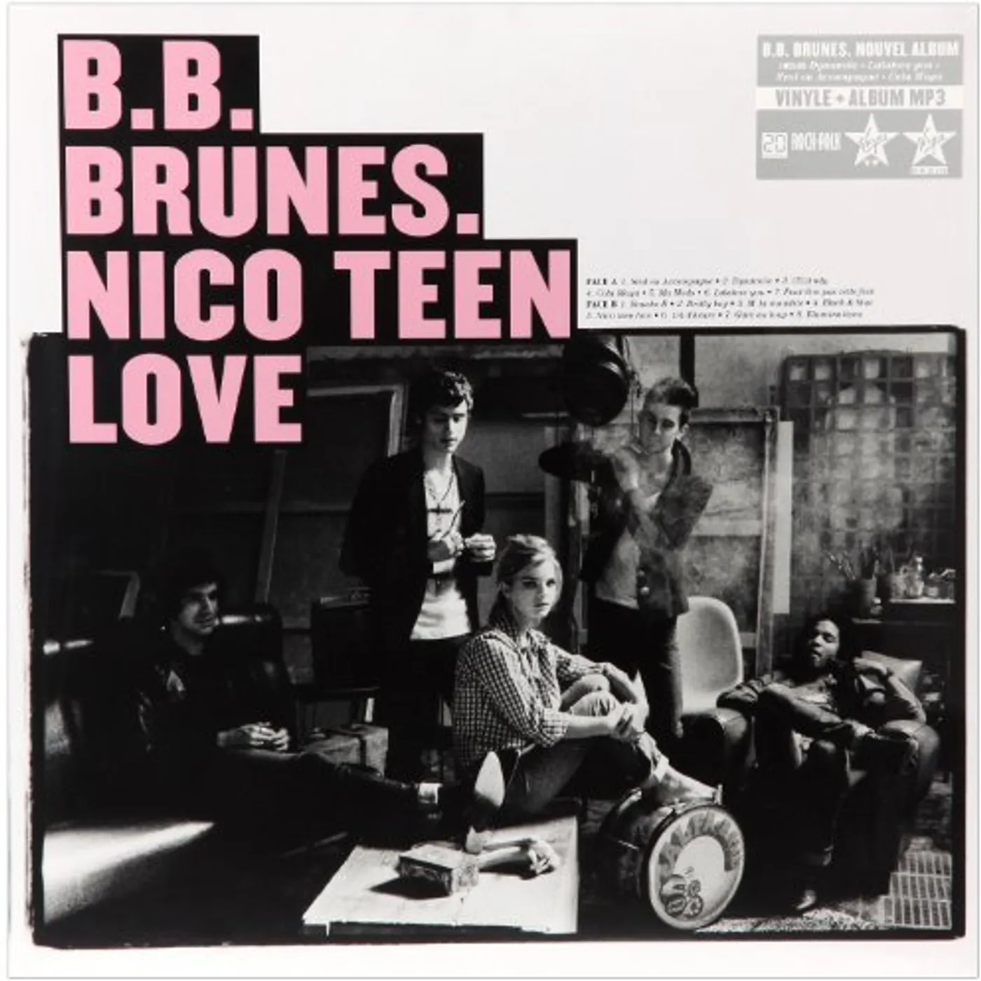 BB Brunes Nico Teen Love Vinyl Record