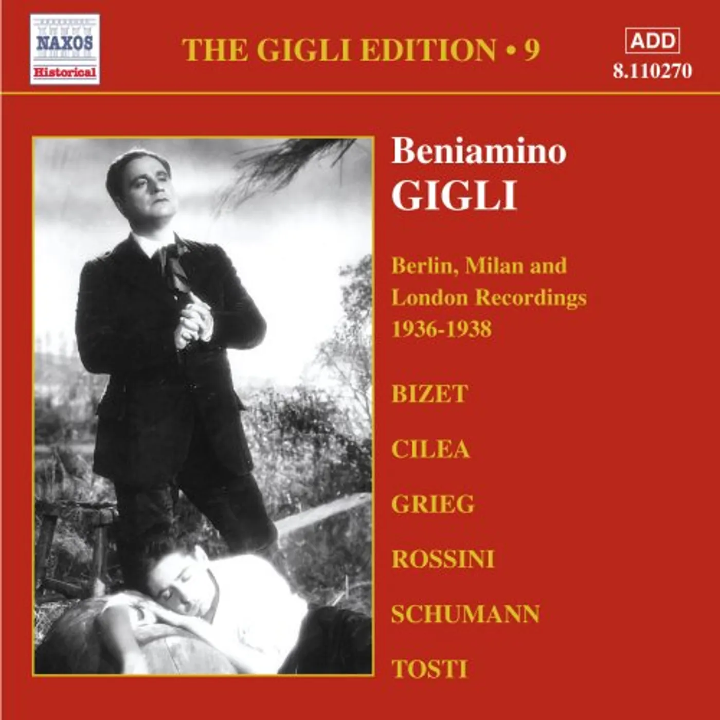 Beniamino Gigli VOL. 9-1936-38 HMV RECORDINGS: CD