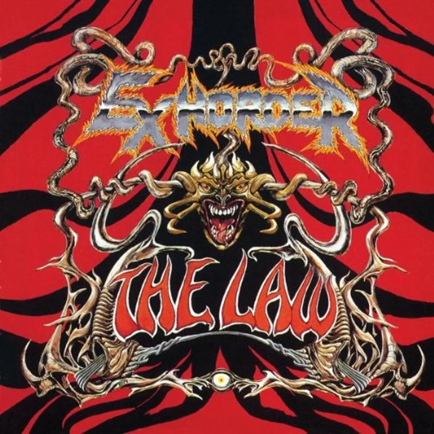 Exhorder LAW (LTD BLUE VINYL) Vinyl Record - Portugal Release