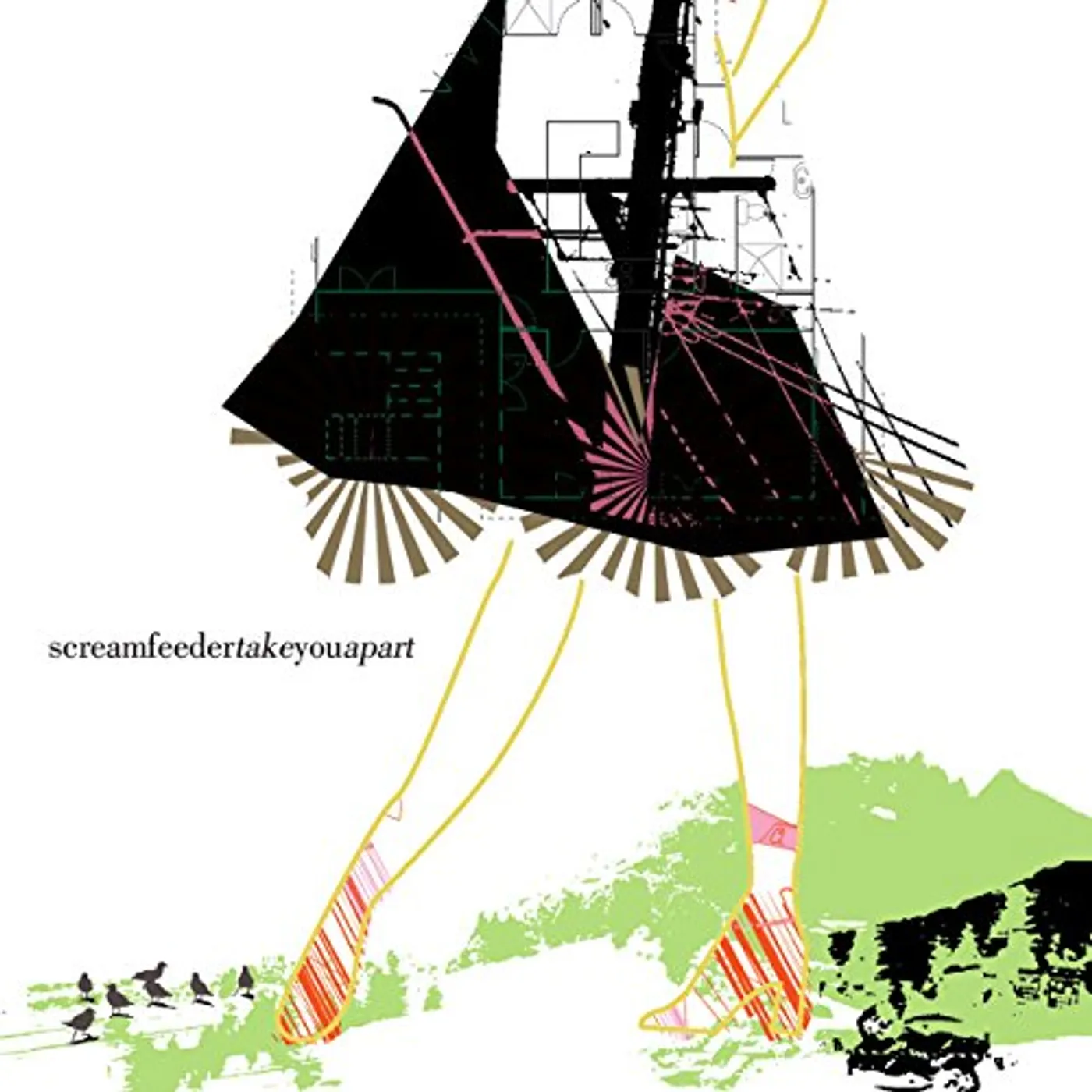 Screamfeeder TAKE YOU APART CD