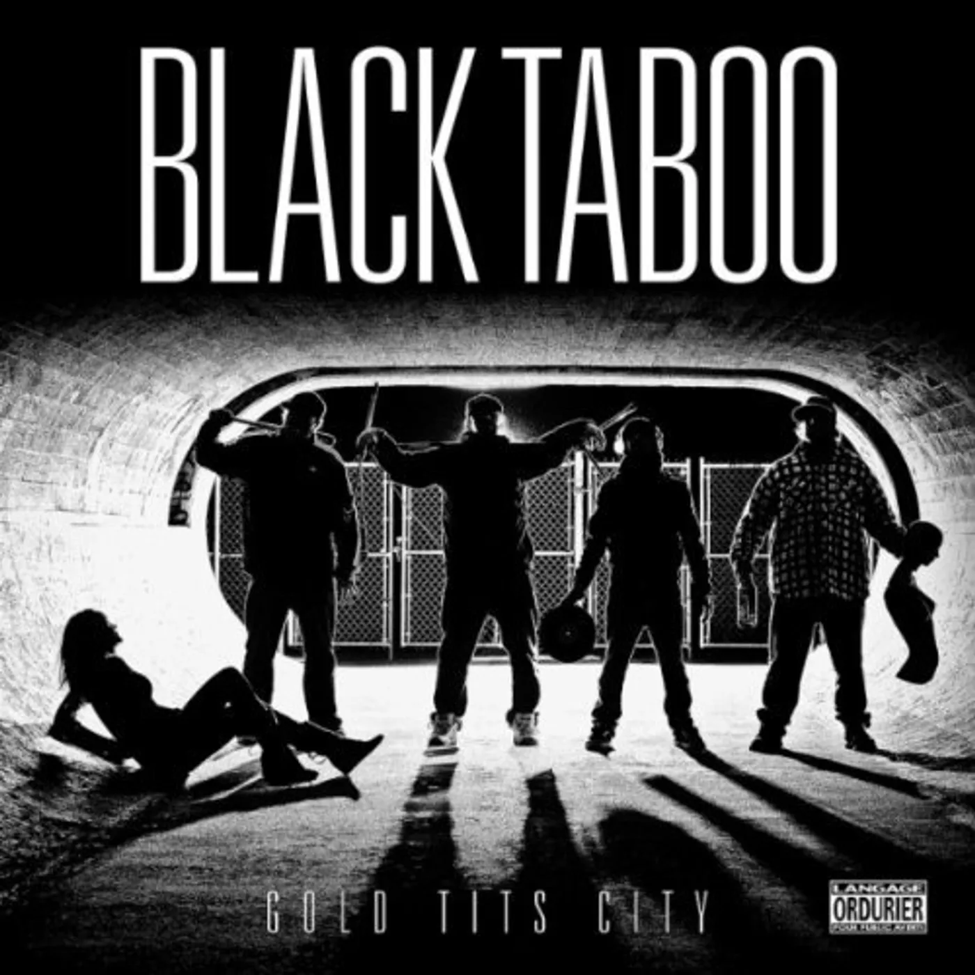 Black Taboo GOLD TITS CITY CD