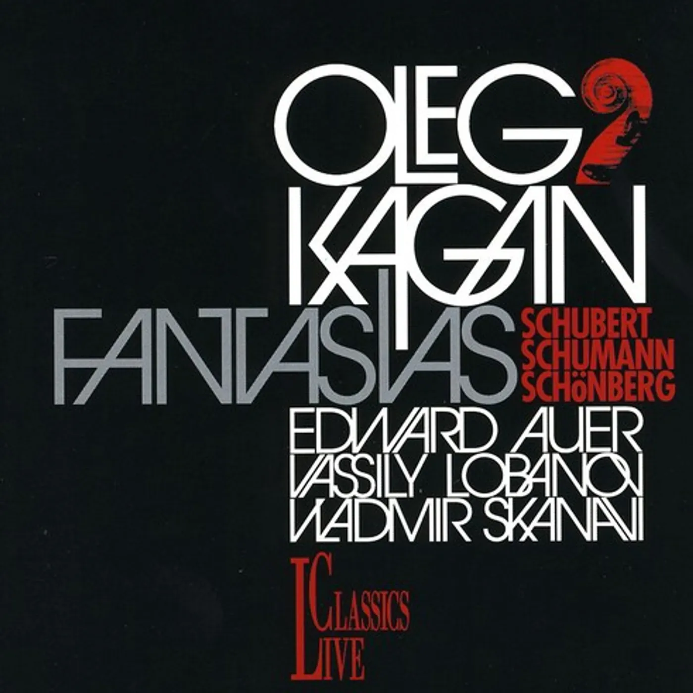 Oleg Kagan SCHUMANN SCHUBERT SCHOENBERG CD