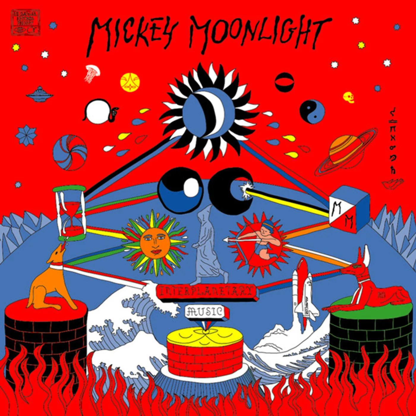 Mickey Moonlight Interplanetary Music Vinyl Record