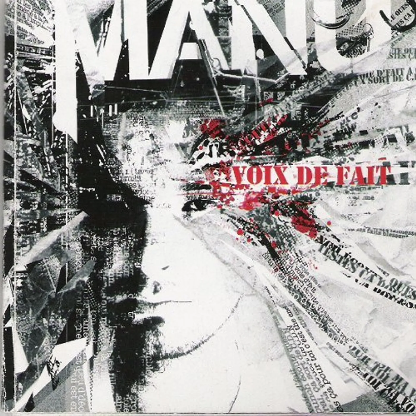 Manu Militari VOIX DE FAIT CD