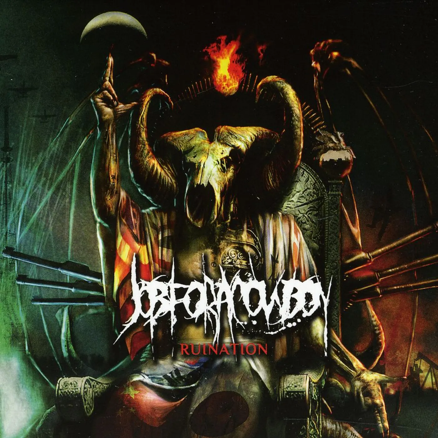 Job For A Cowboy RUINATION + DOOM EP CD