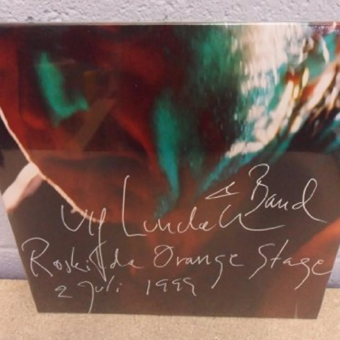 Ulf Lundell ROSKILDE ORANGE STAGE 1999 Vinyl Record - Sweden Release