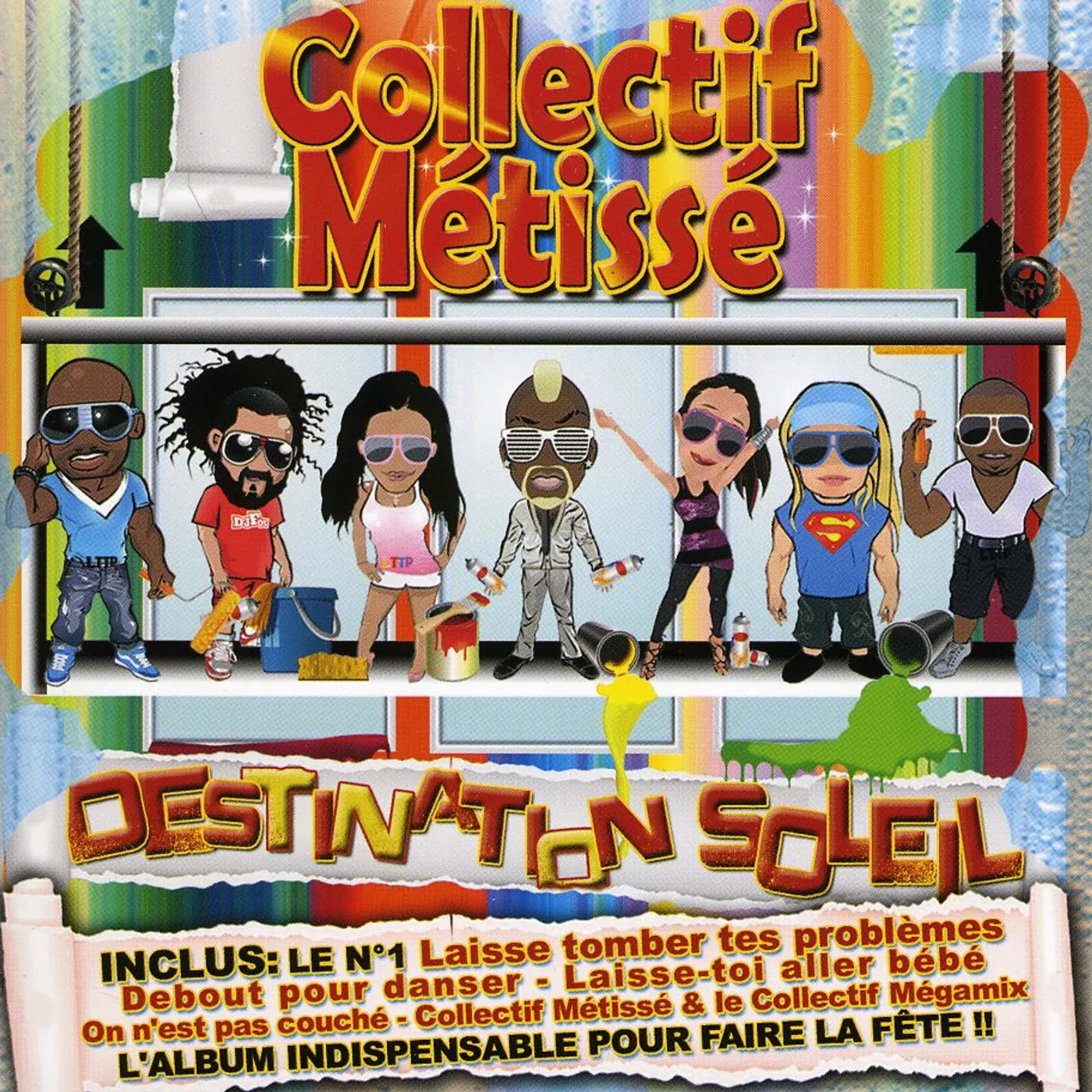 Collectif Métissé DESTINATION SOLEIL CD