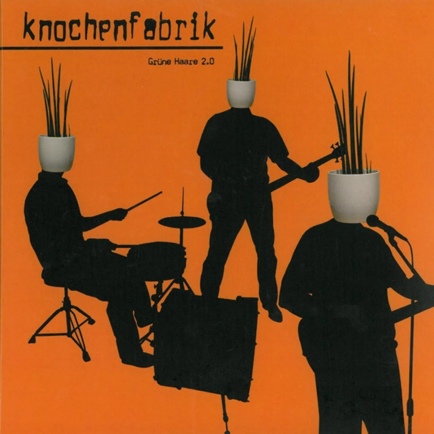 Knochenfabrik GRUENE HAARE 2.0 Vinyl Record