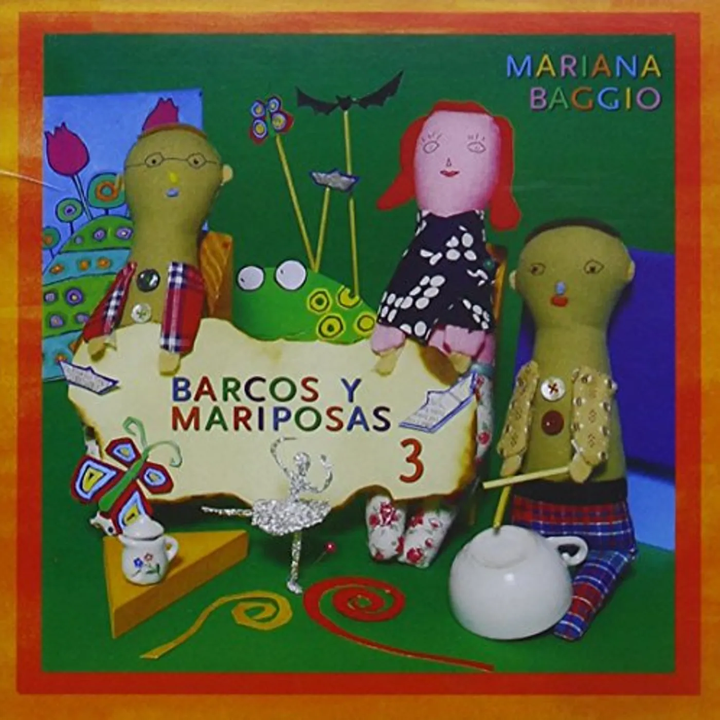 Mariana Baggio BARCOS Y MARIPOSAS 3 CD