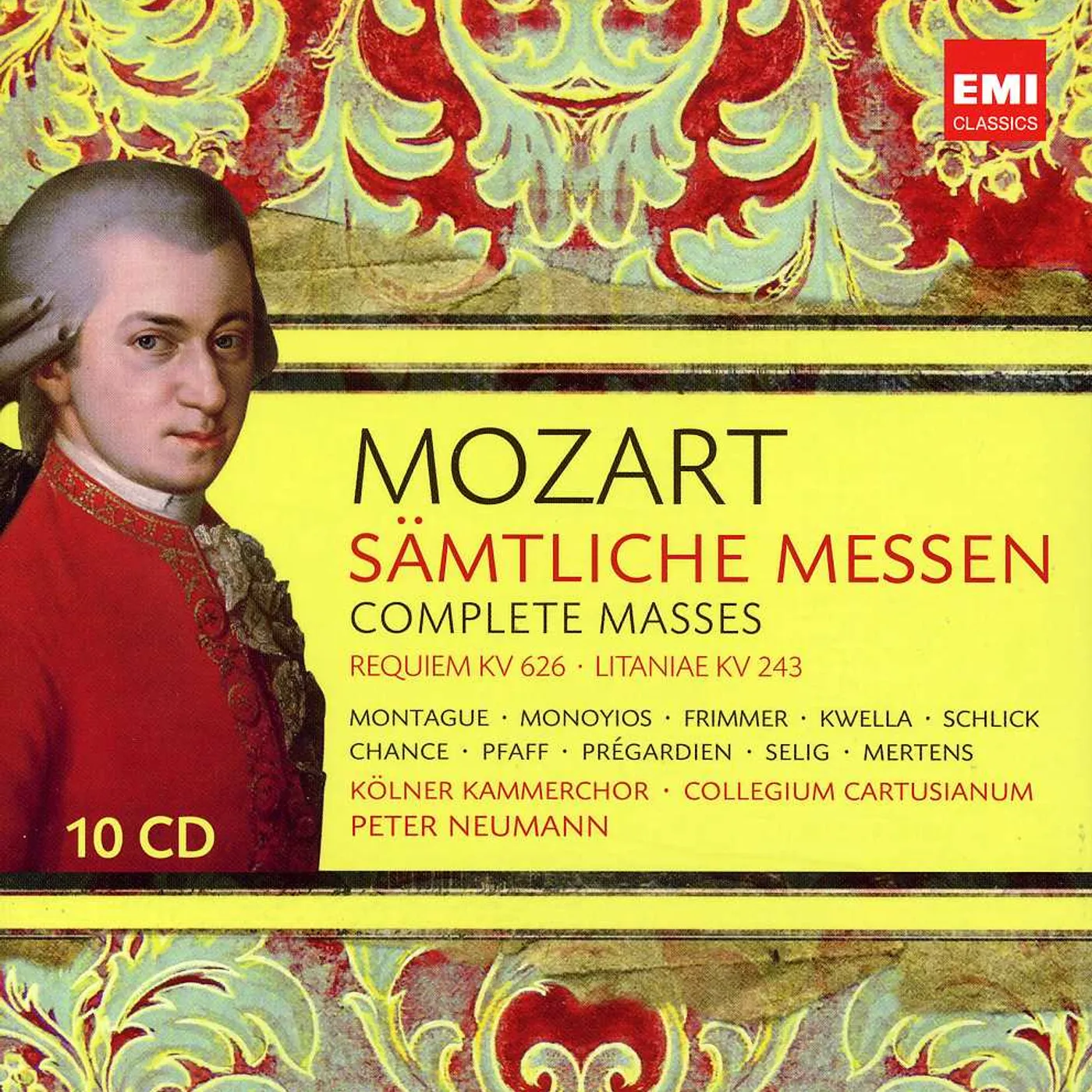 W.A. Mozart COMPLETE MASSES CD