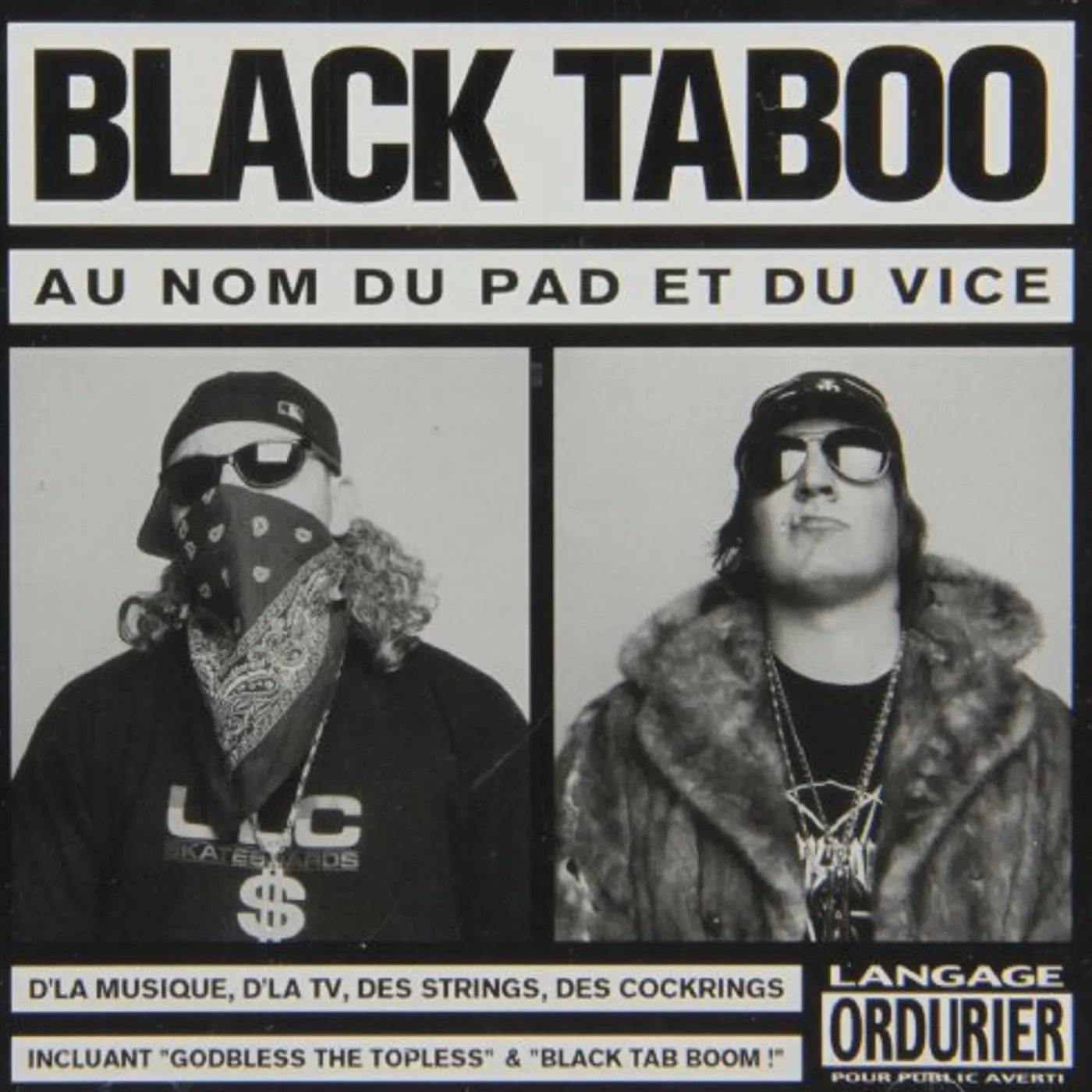 Black Taboo AU NOM DU PAD DU VICE CD