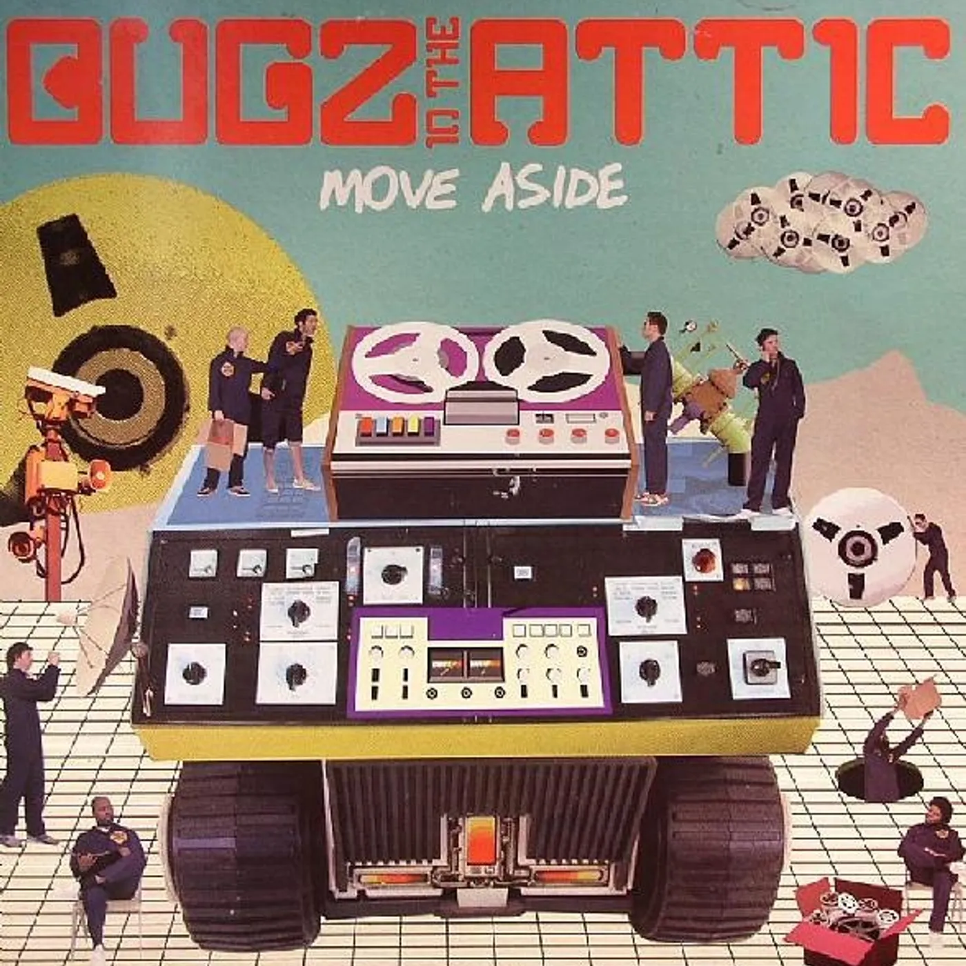 Bugz in the Attic MOVE ASIDE Vinyl Record - Holland Release