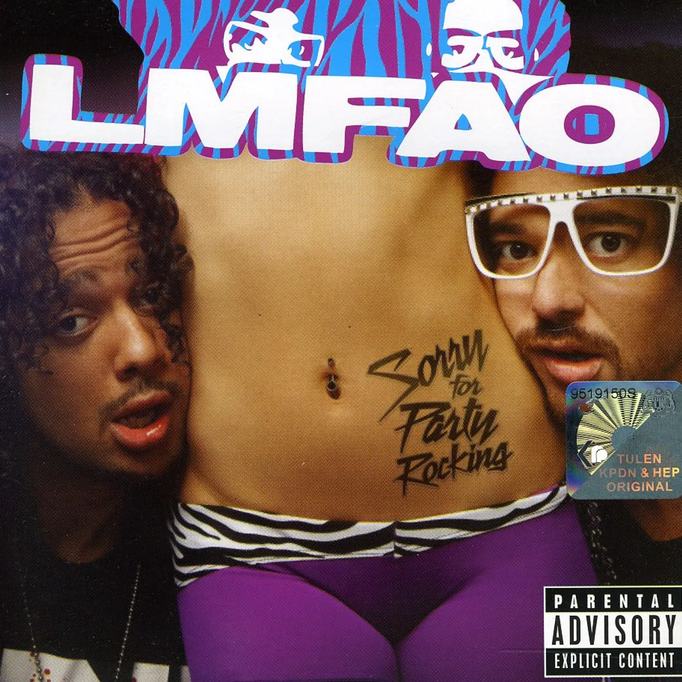 LMFAO SORRY FOR PARTY ROCKING: INTERNATIONAL EDITION CD