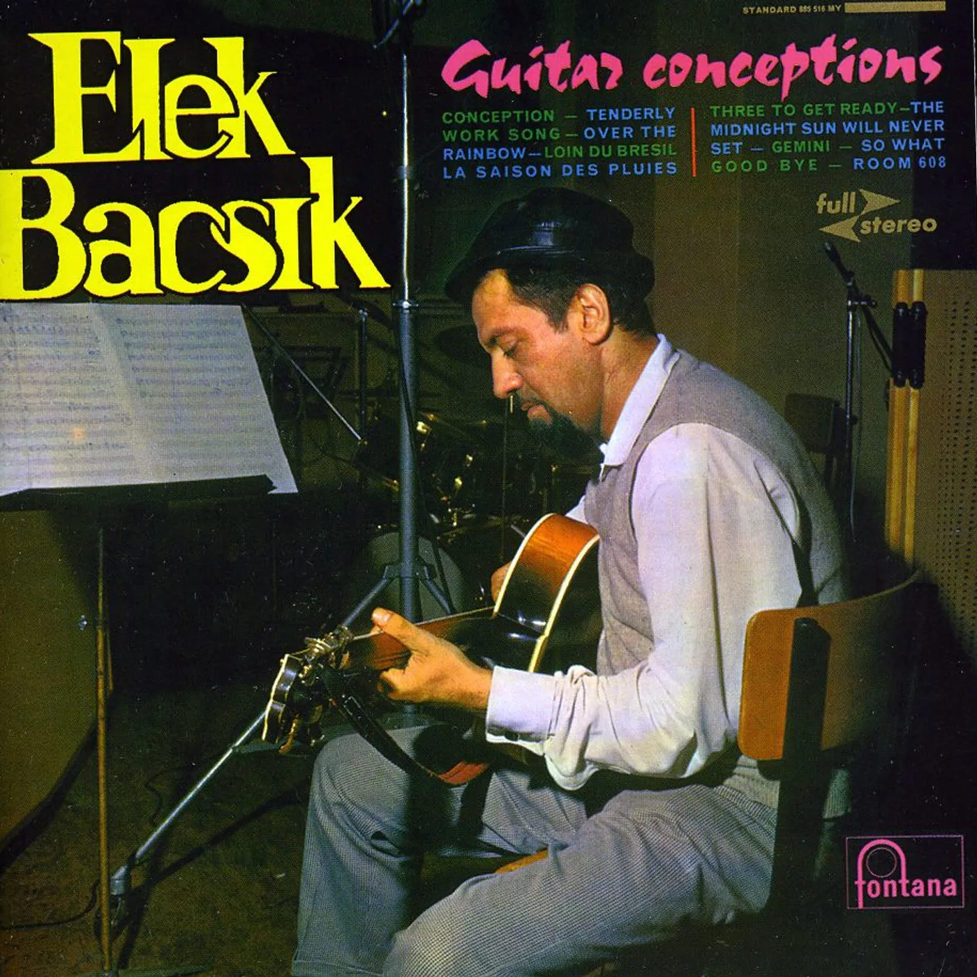 Elek Bacsik GUITAR CONCEPTIONS (JAZZ IN PARIS COLLECTION) CD