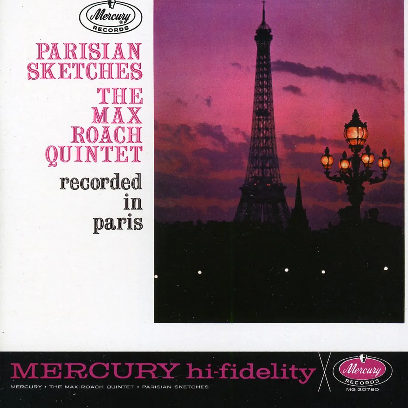 Max Roach PARISIAN SKETCHES (JAZZ IN PARIS COLLECTION) CD