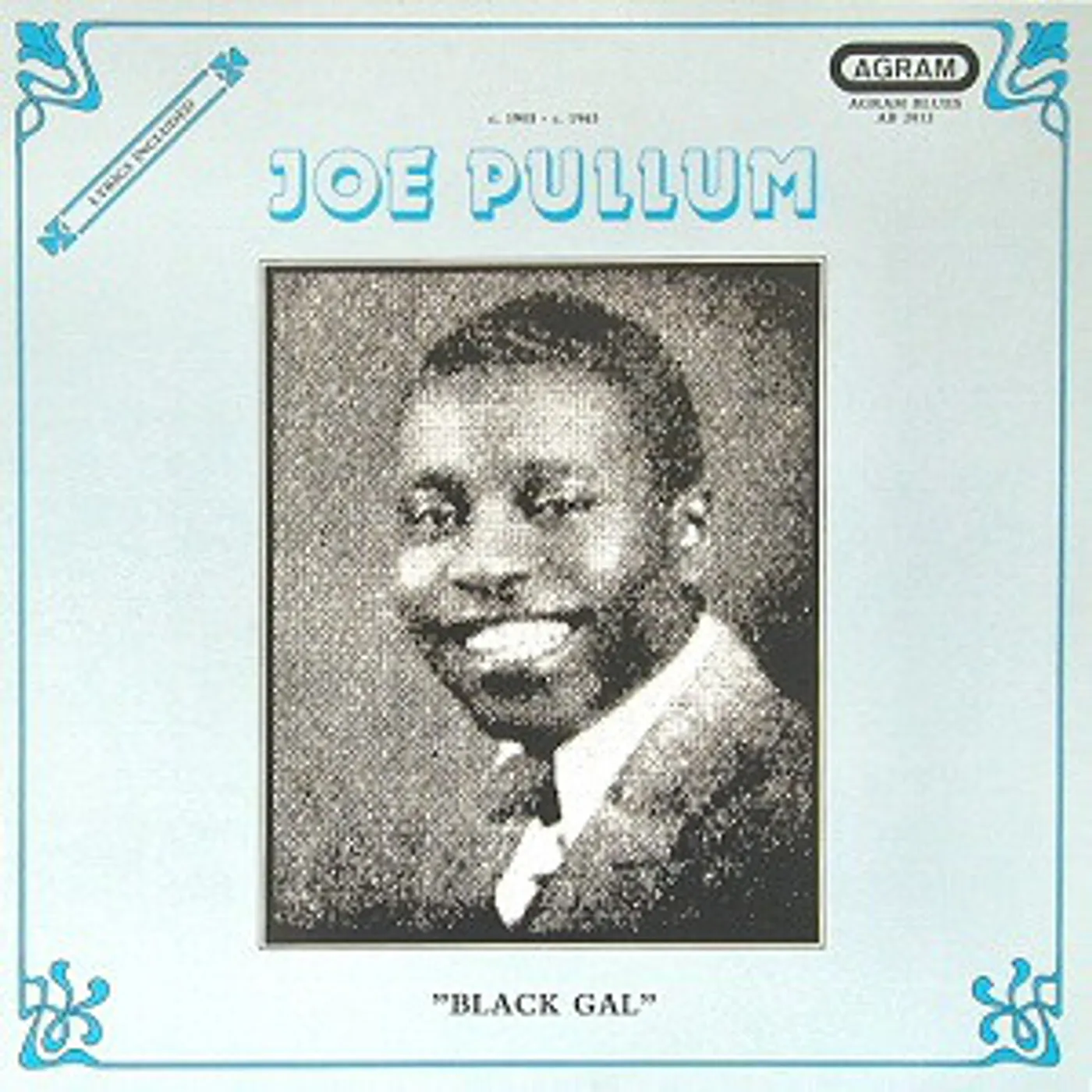 Joe Pullum BLACK GAL Vinyl Record
