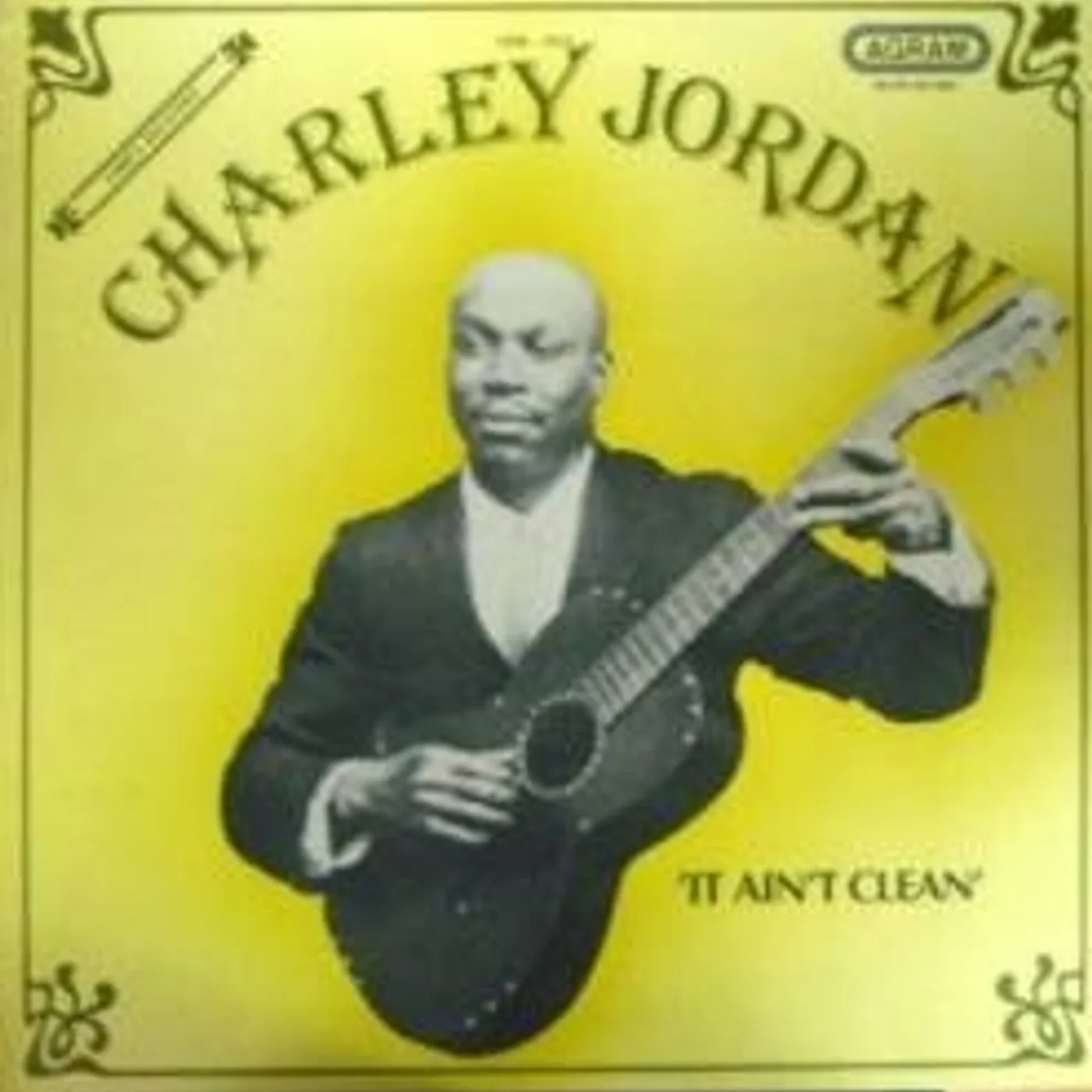 Charley Jordan It Ain't Clean Vinyl Record