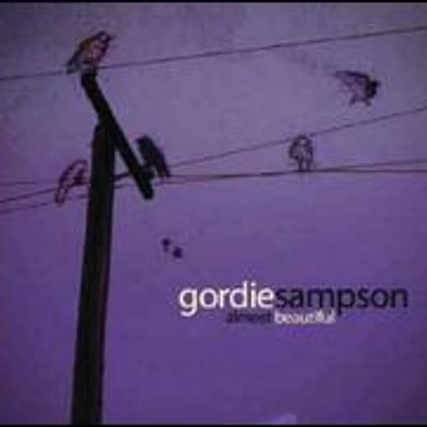 Gordie Sampson ALMOST BEAUTIFUL CD