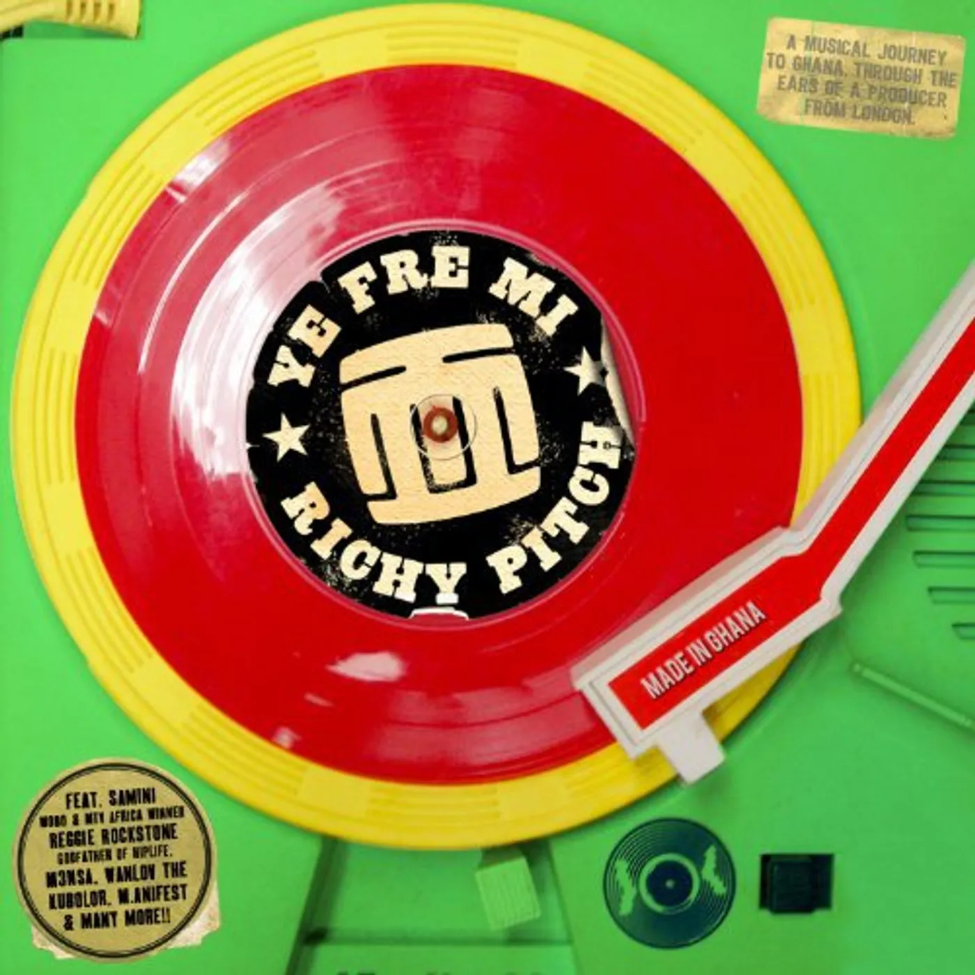YE FRE MI RICHY PITCH Vinyl Record - Sweden Release